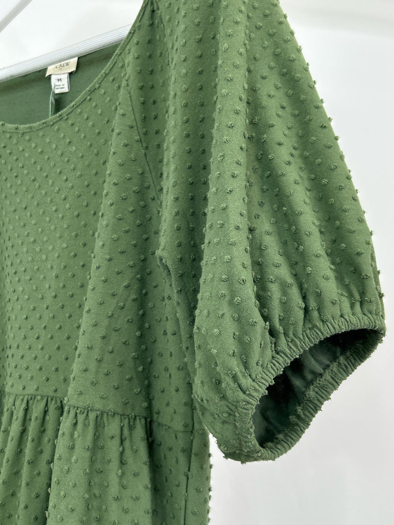 J. CREW Size M Green Women Dress