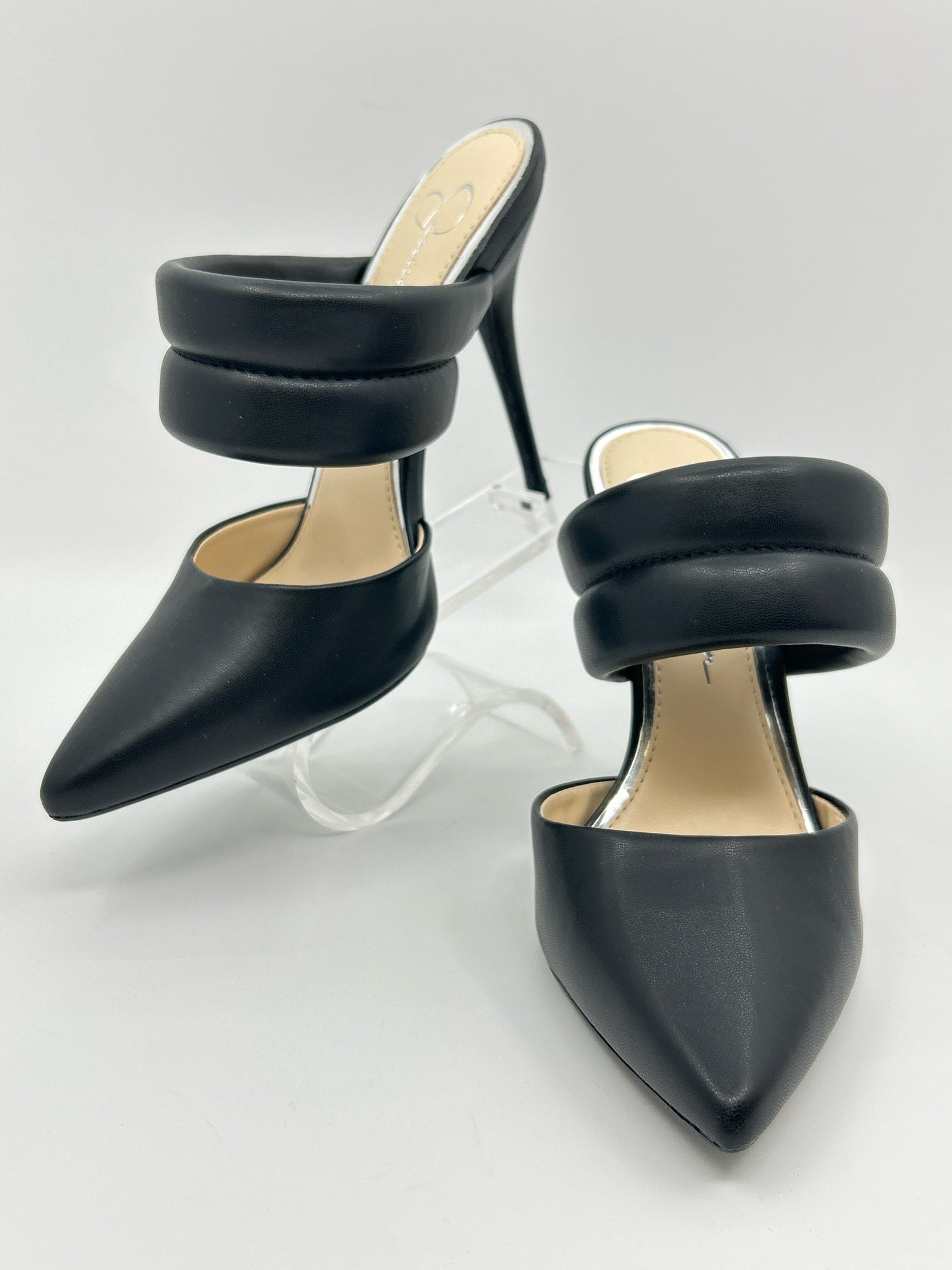 JESSICA SIMPSON Size 7.5M Black Women Sandal