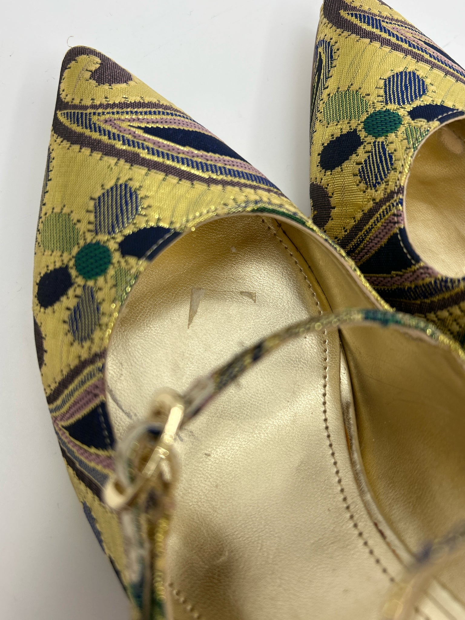 MARC FISHER Size 11M gold metallic Women Pumps