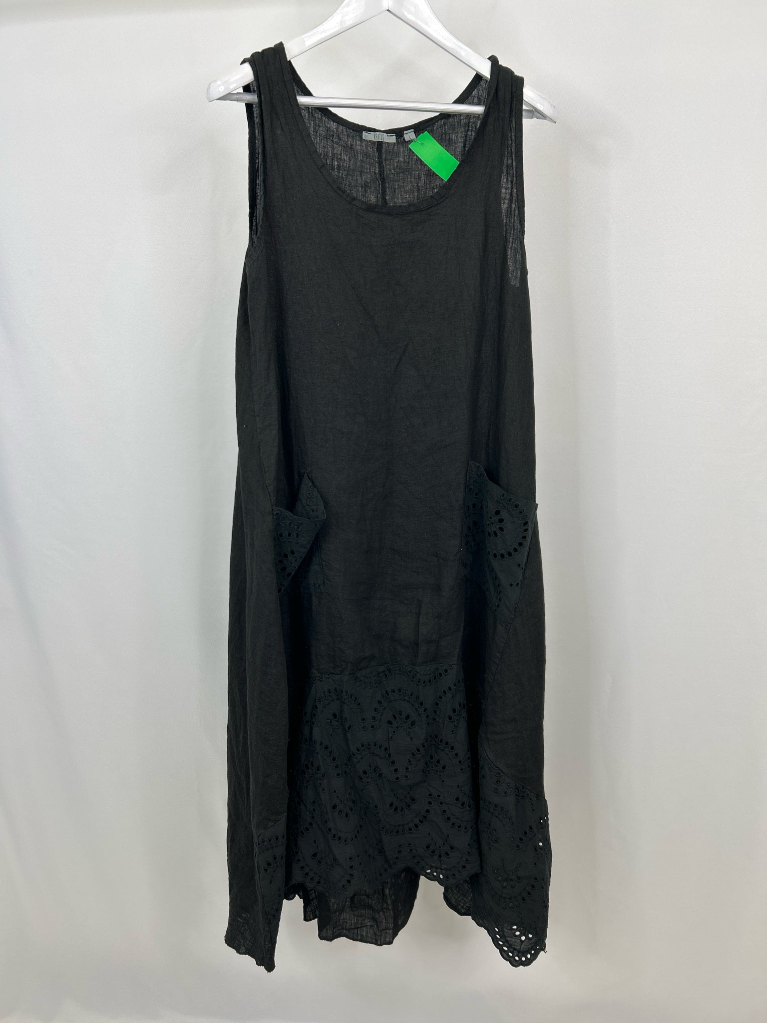 KAKTUS Size L Black Women Dress