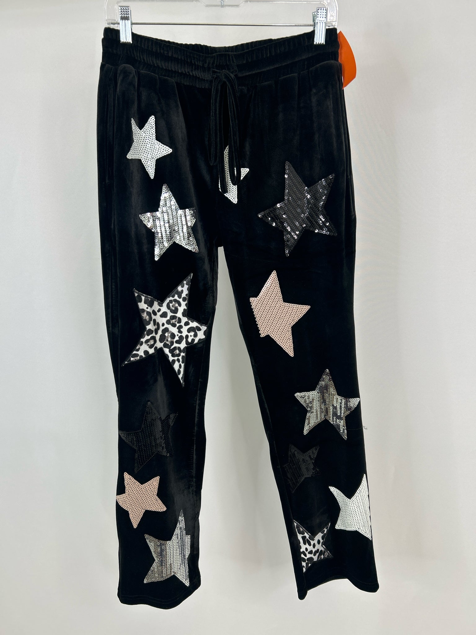 BEREK Size M Black Women Pants