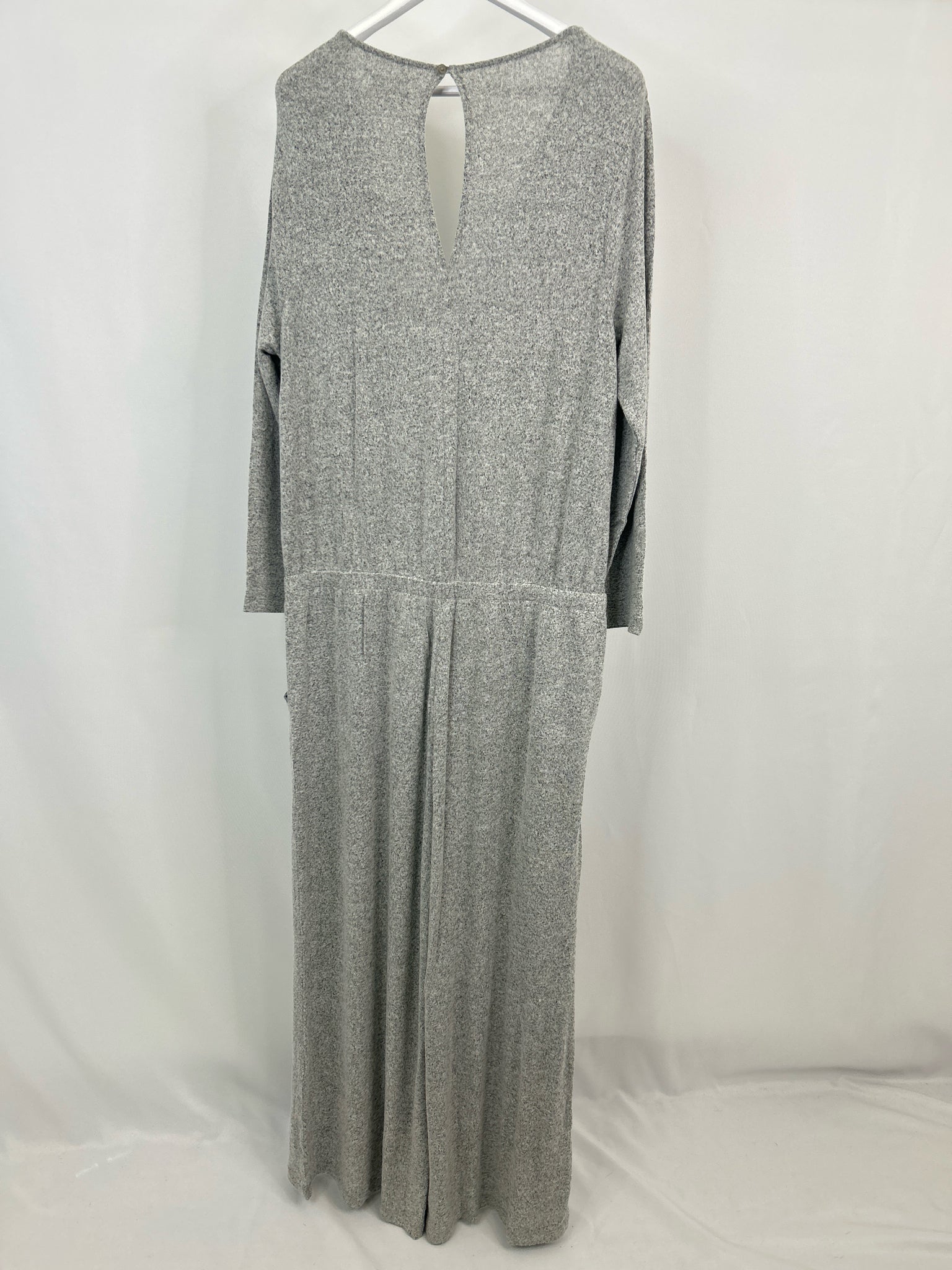 LOU & GREY Size XL Gray Women Jumpsuit