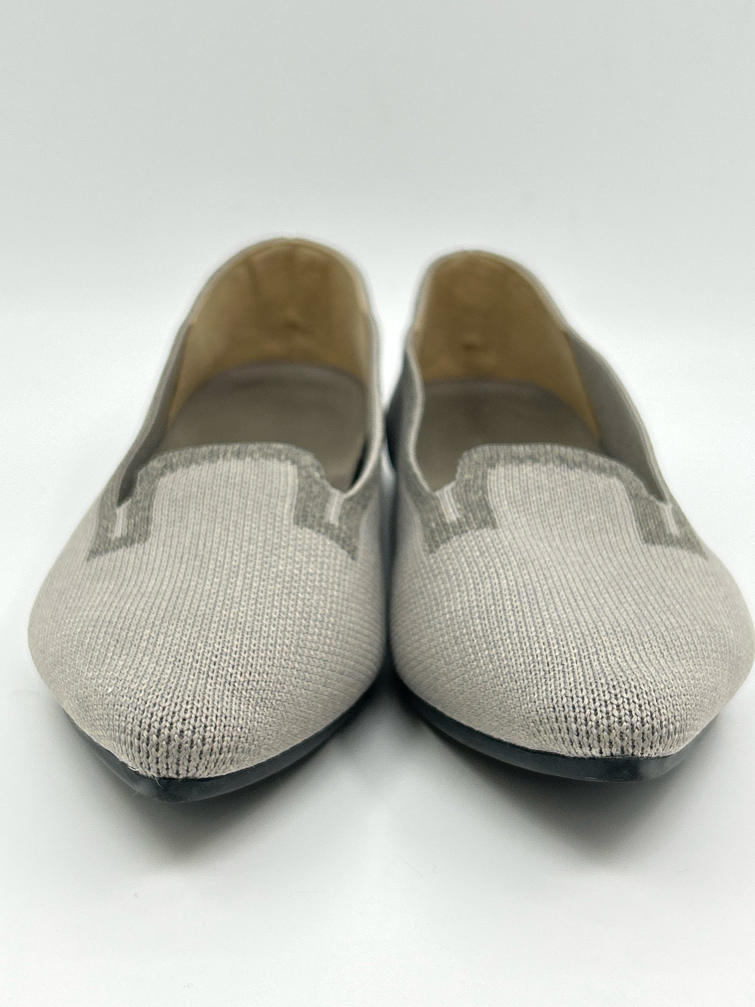 VIVAIA Size 38/8 Grey Women Flats