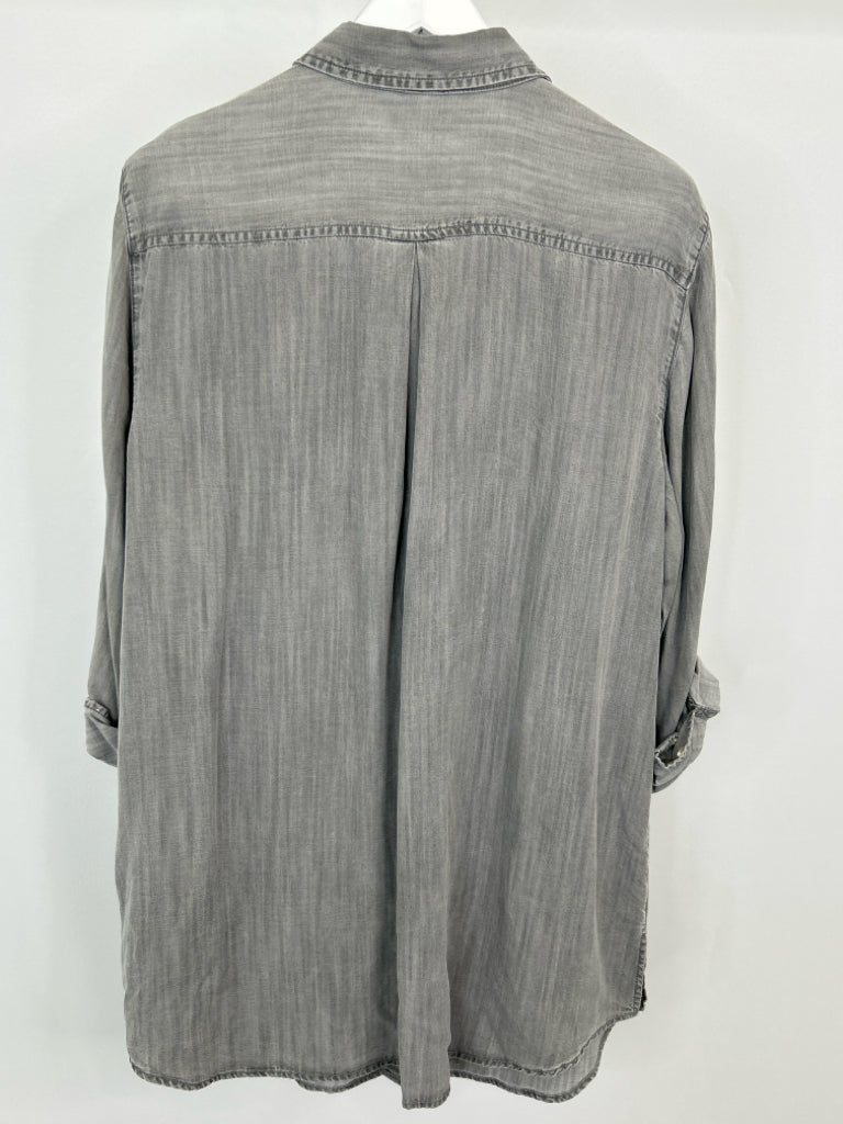 CHICO'S Women Size 20/22 Gray Tunic