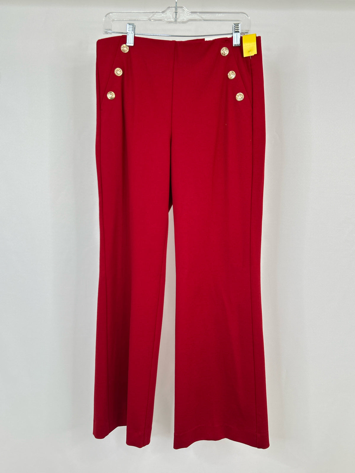 CHICO'S Size 8R Red Women Pants