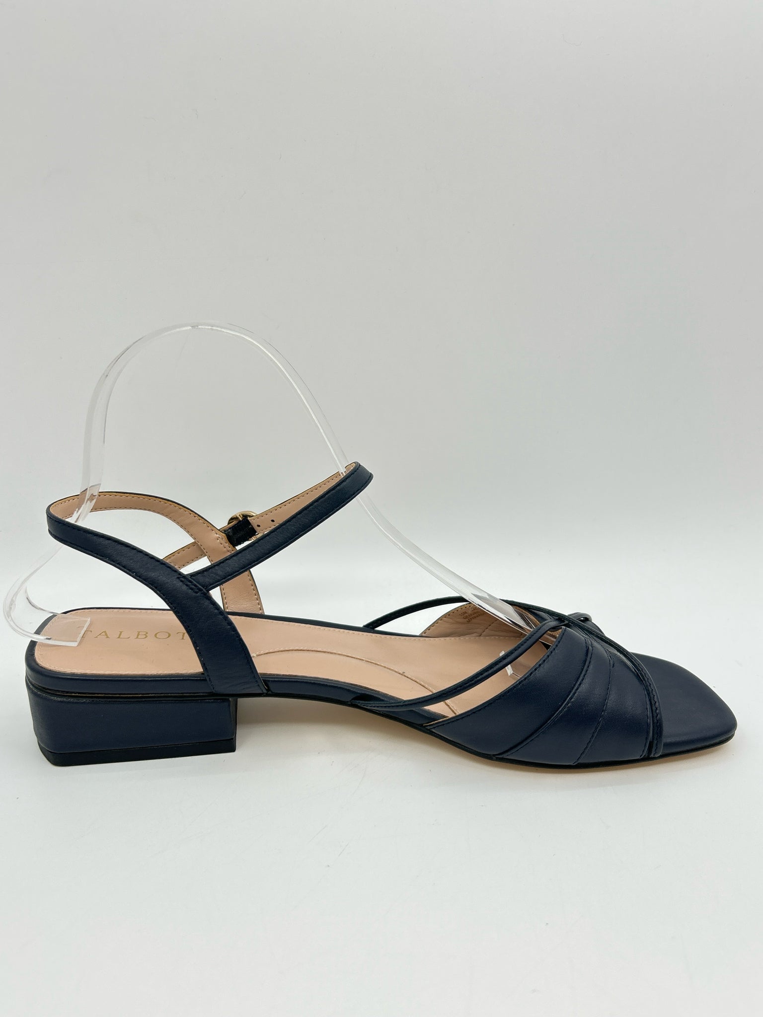 TALBOTS Size 10M Navy Women Sandal