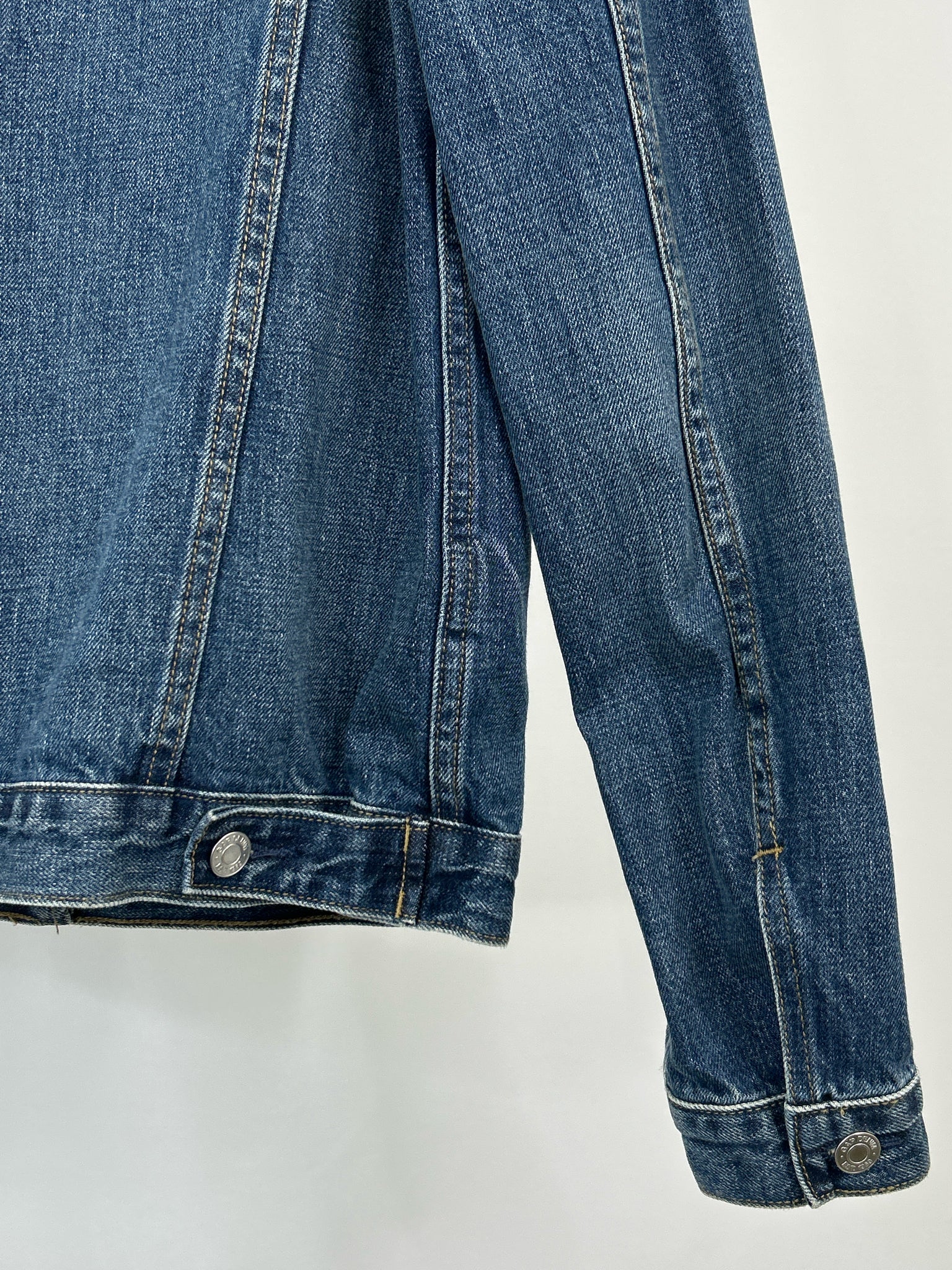 GAP Size M BLUE DENIM Women Jacket
