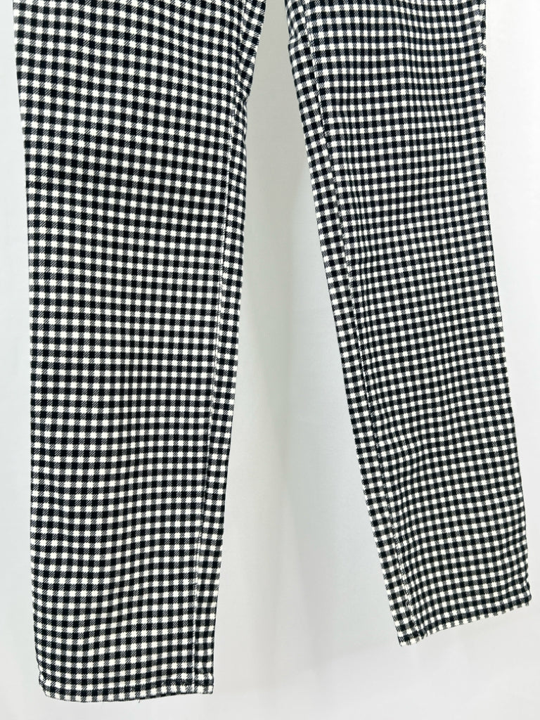 TALBOTS Women Size 4 Black and White Pants