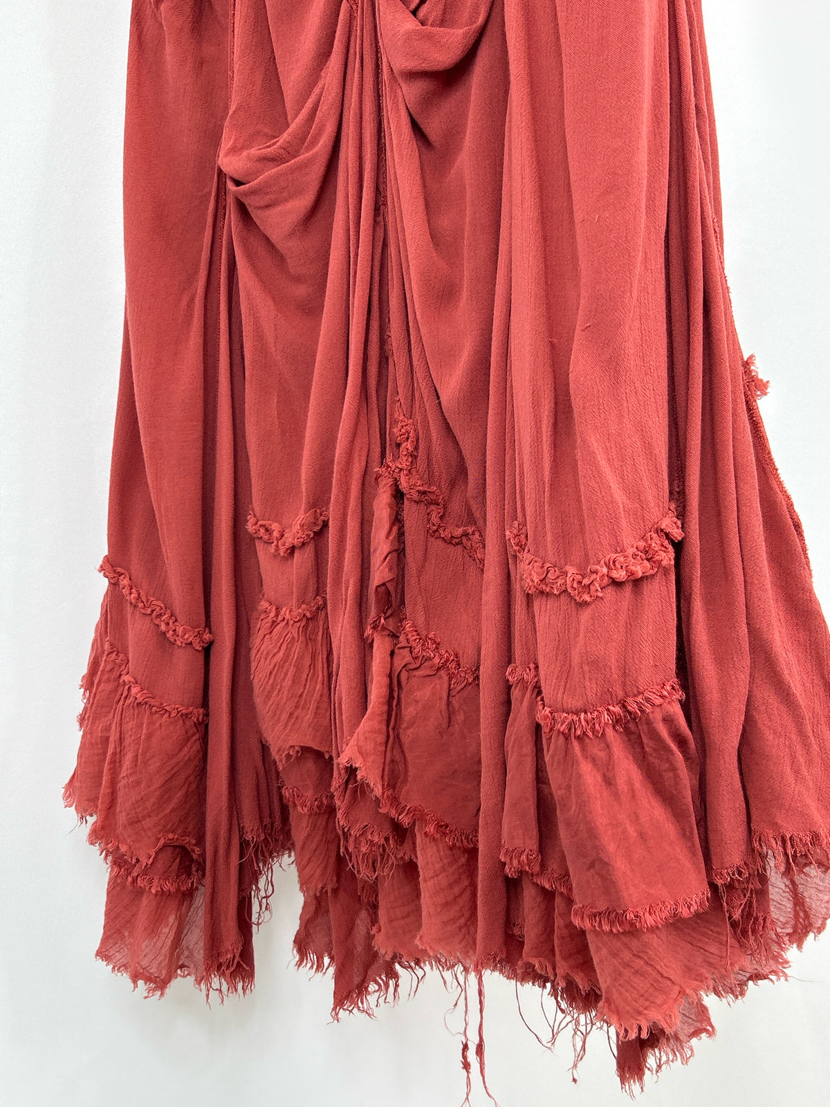 FREE PEOPLE Size S Red Women Skirt