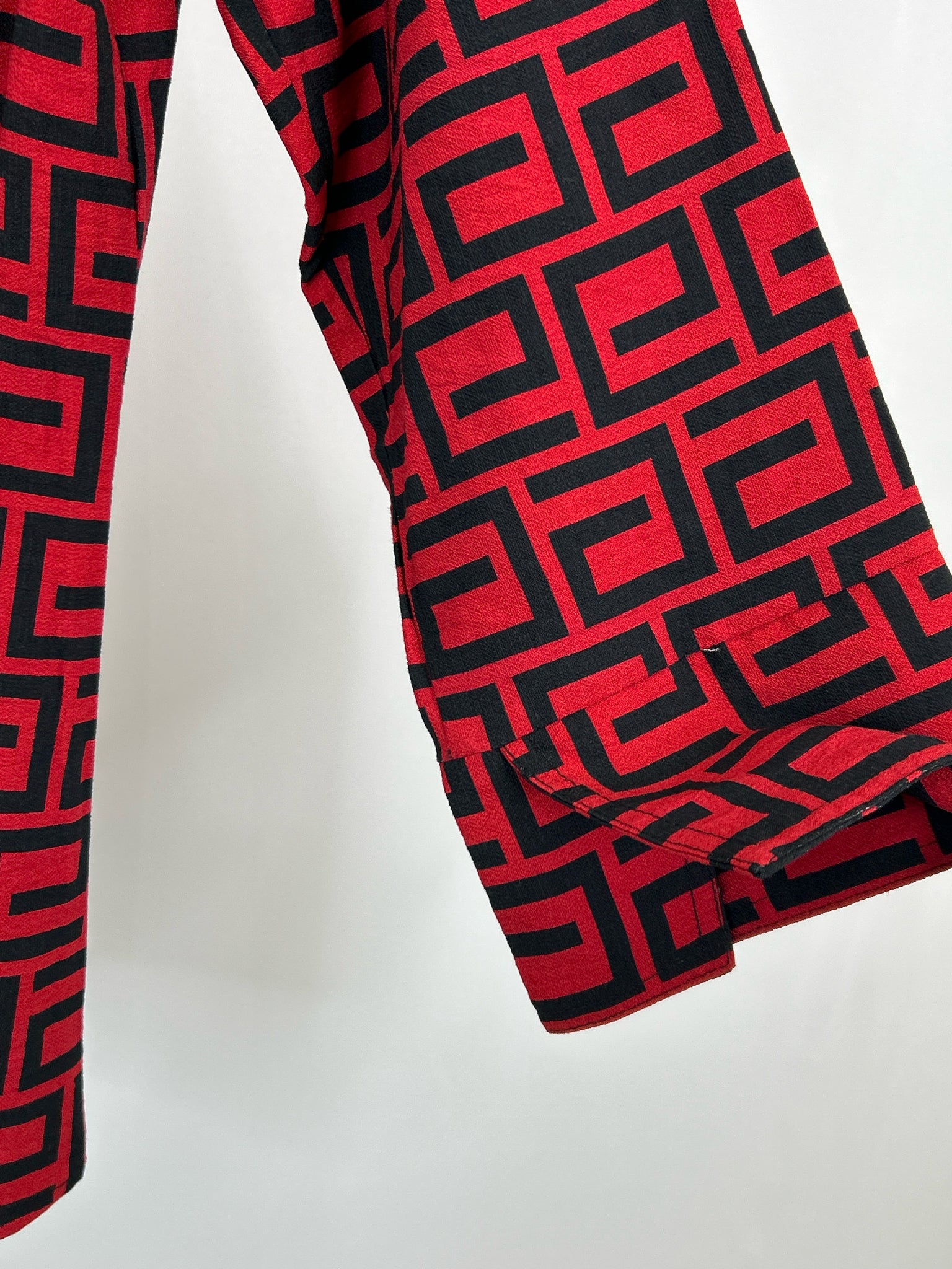 BOHO CHIC Size S Red & Black Women Top