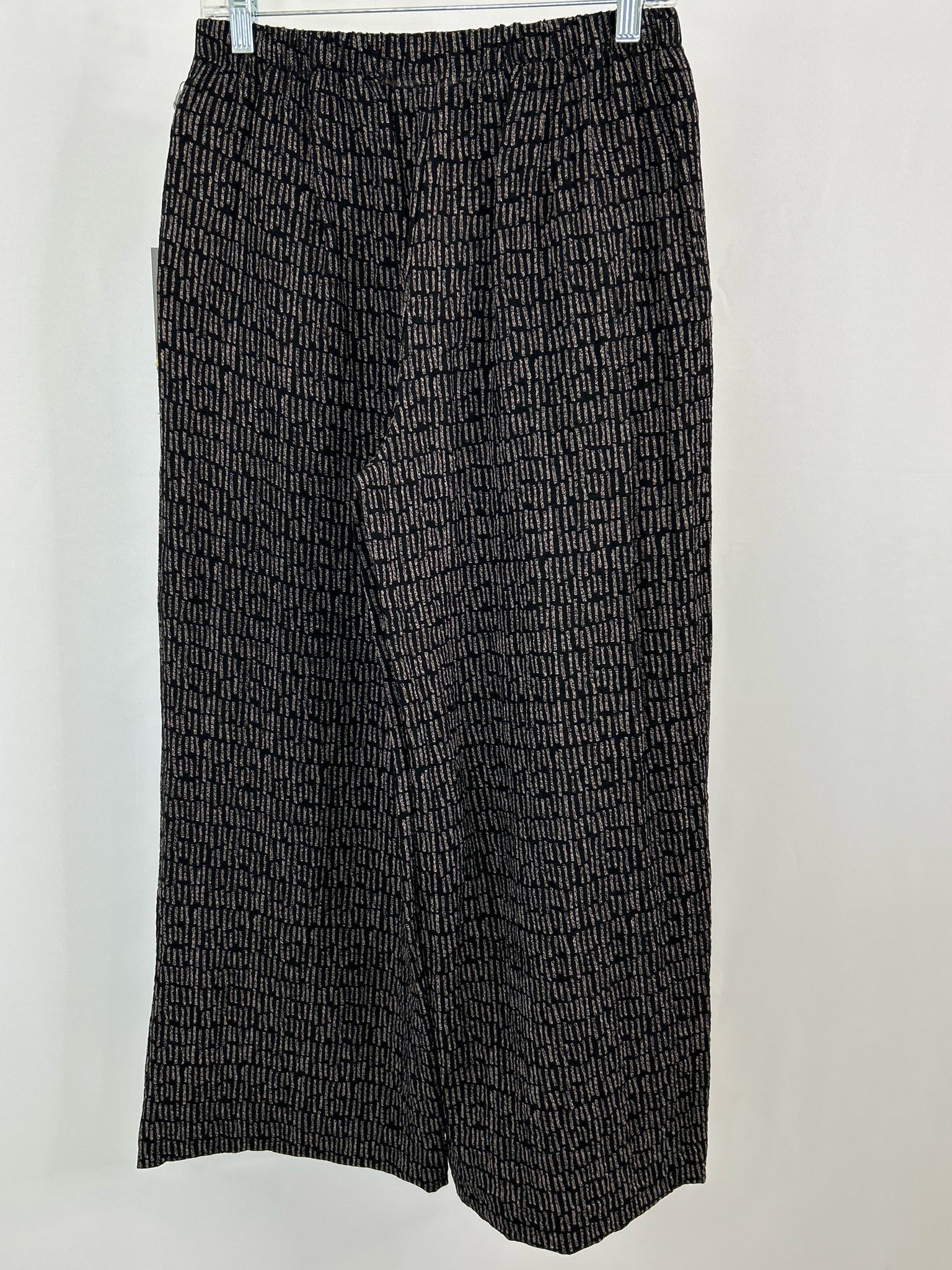 HABITAT Size S Black Print Women Pants NWT
