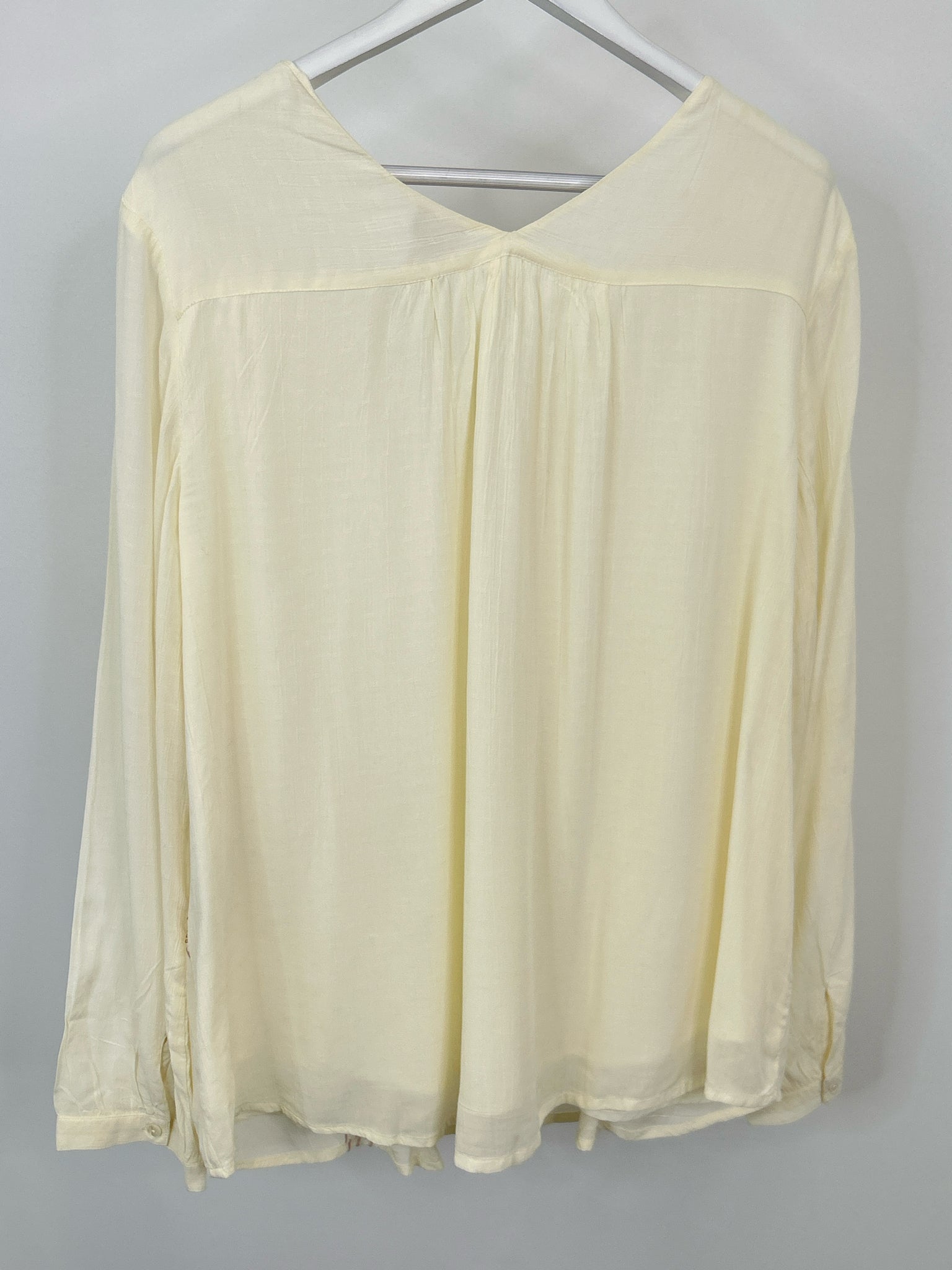 CHICO'S Size 20/22 ecru Women Top