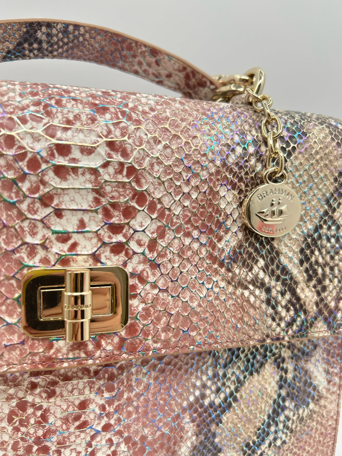 BRAHMIN PINK PATTERN Women Purse