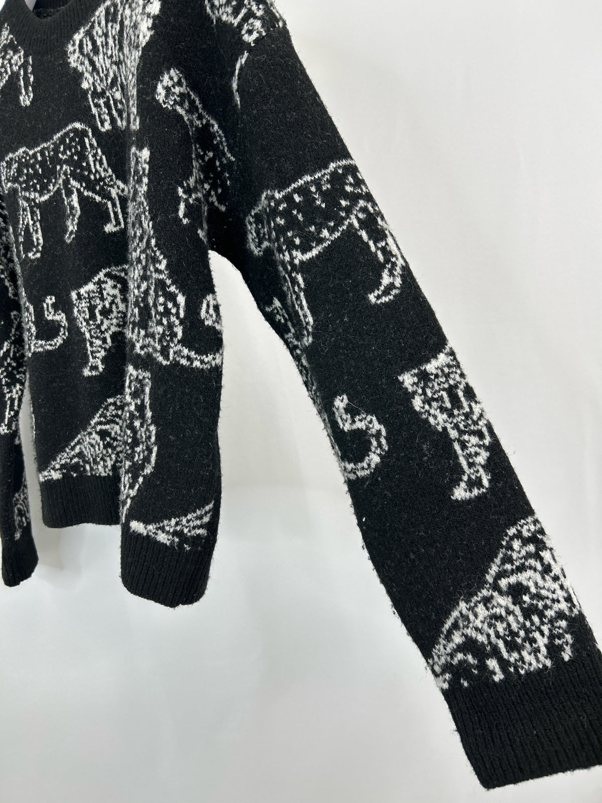 RAILS Size XS Black and White Women Sweater