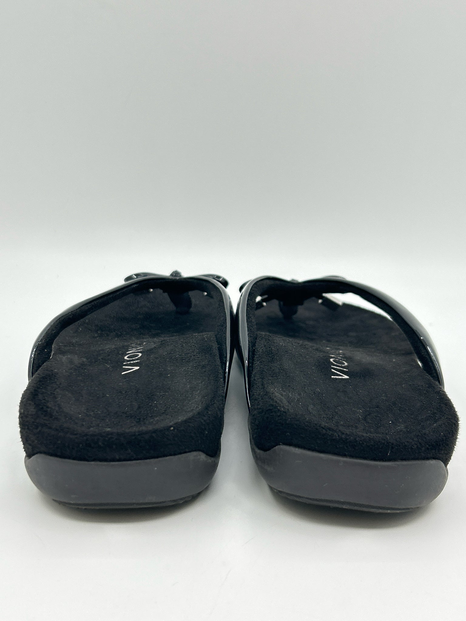 VIONIC Size 7 Black Women Sandal