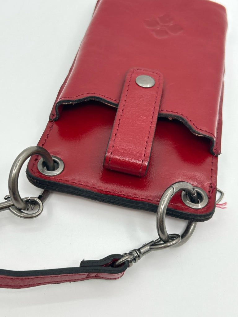 PATRICIA NASH Red Phone Crossbody Purse
