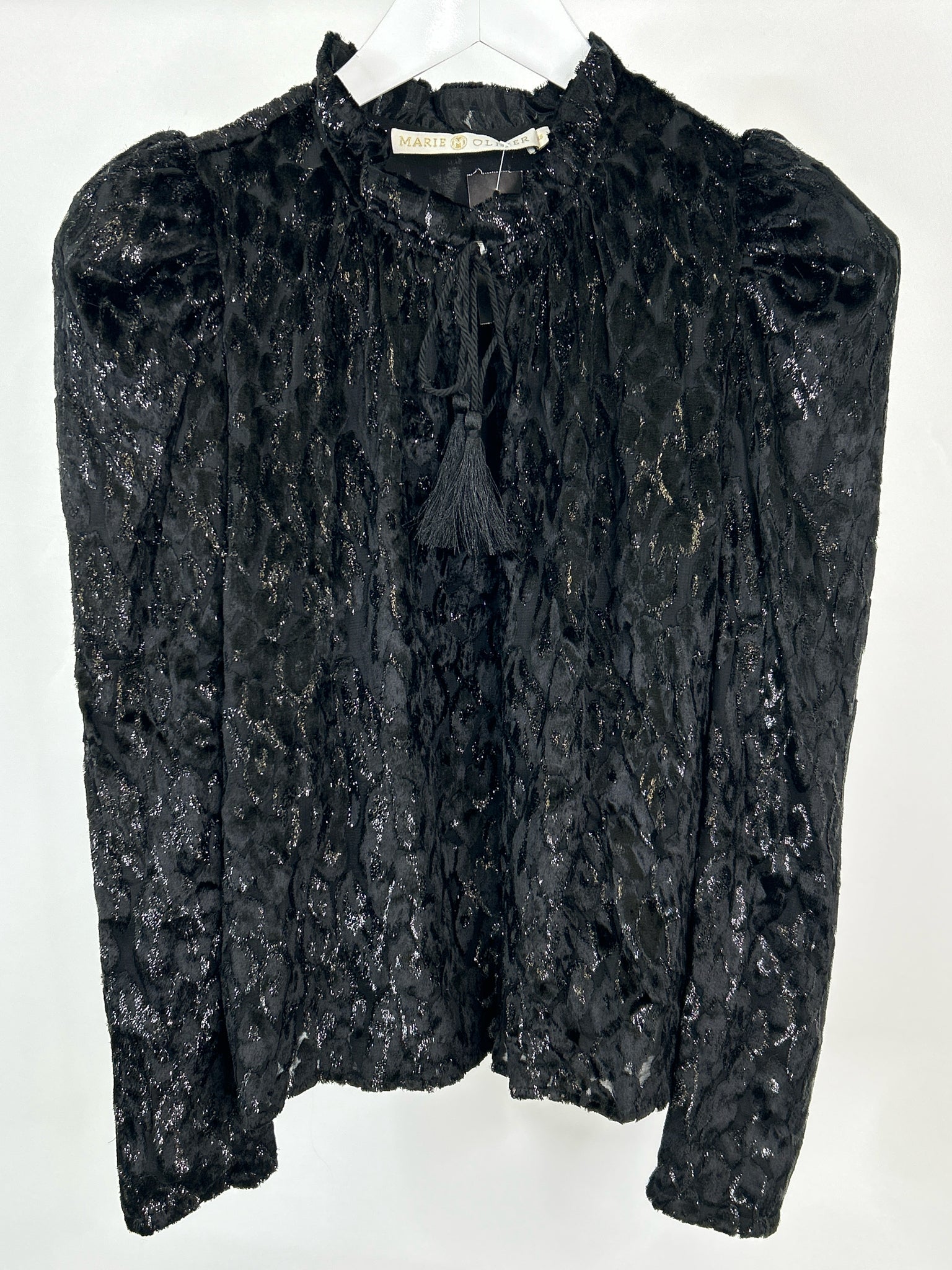 MARIE OLIVER Size XXS Black Women Top