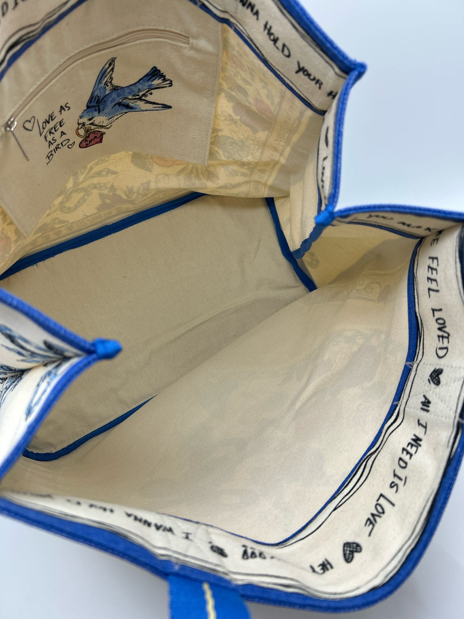 BRIGHTON NWT Yellow and blue Women Tote