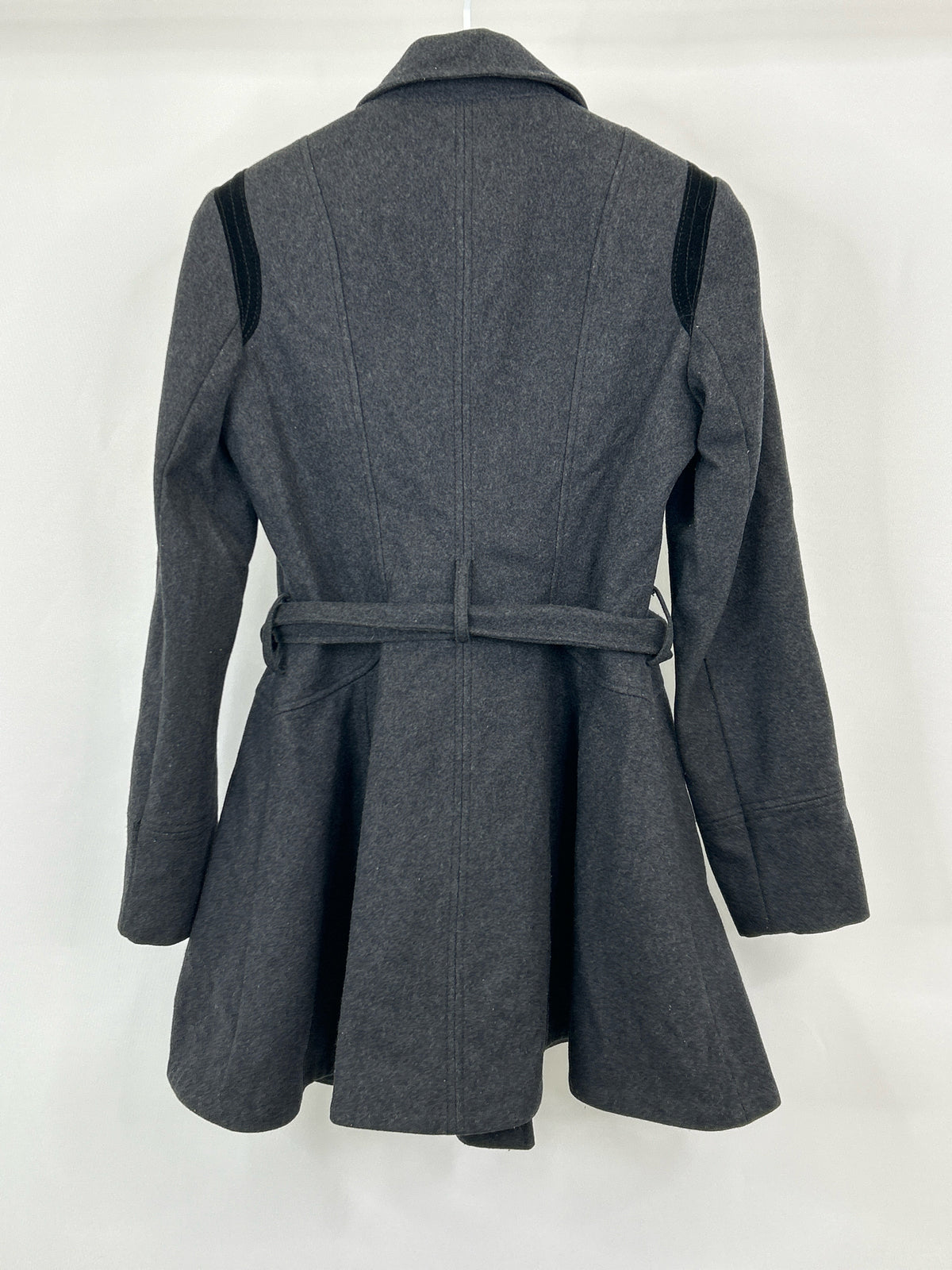 LAUNDRY BY DESIGN Size M Charcoal Women Coat