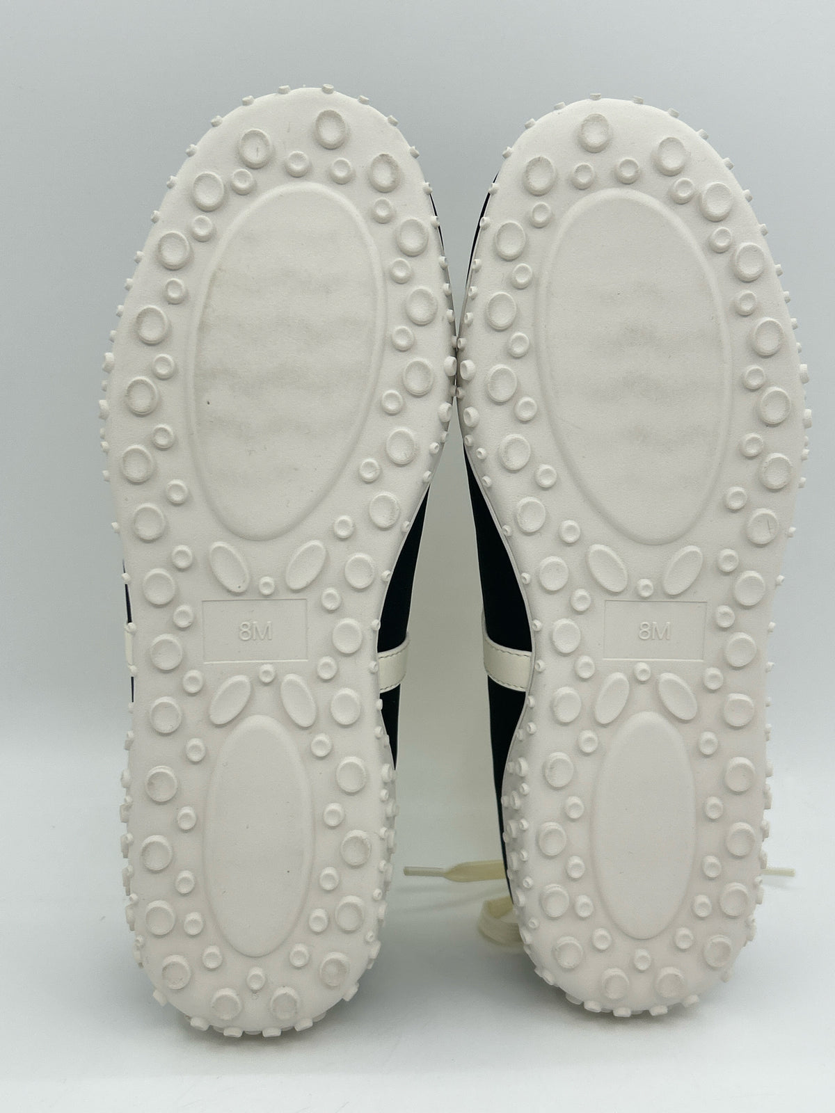 COCONUTS Size 8 Black and White Women Flats