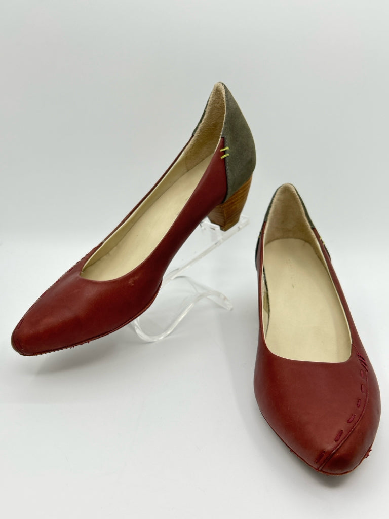 Terra Plana Women Size 41 Maroon Pumps