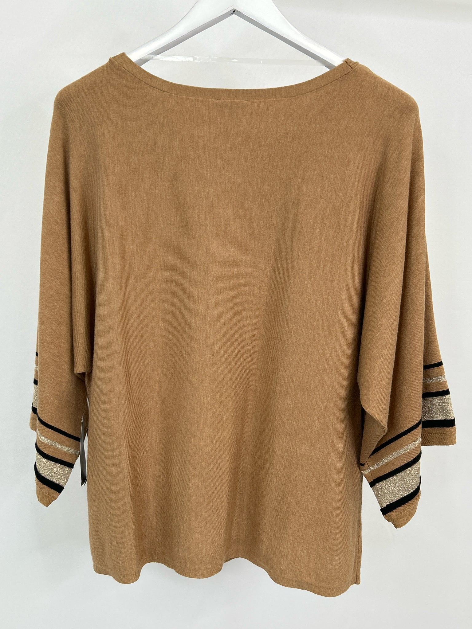 CHICO'S Size L Camel Women Sweater