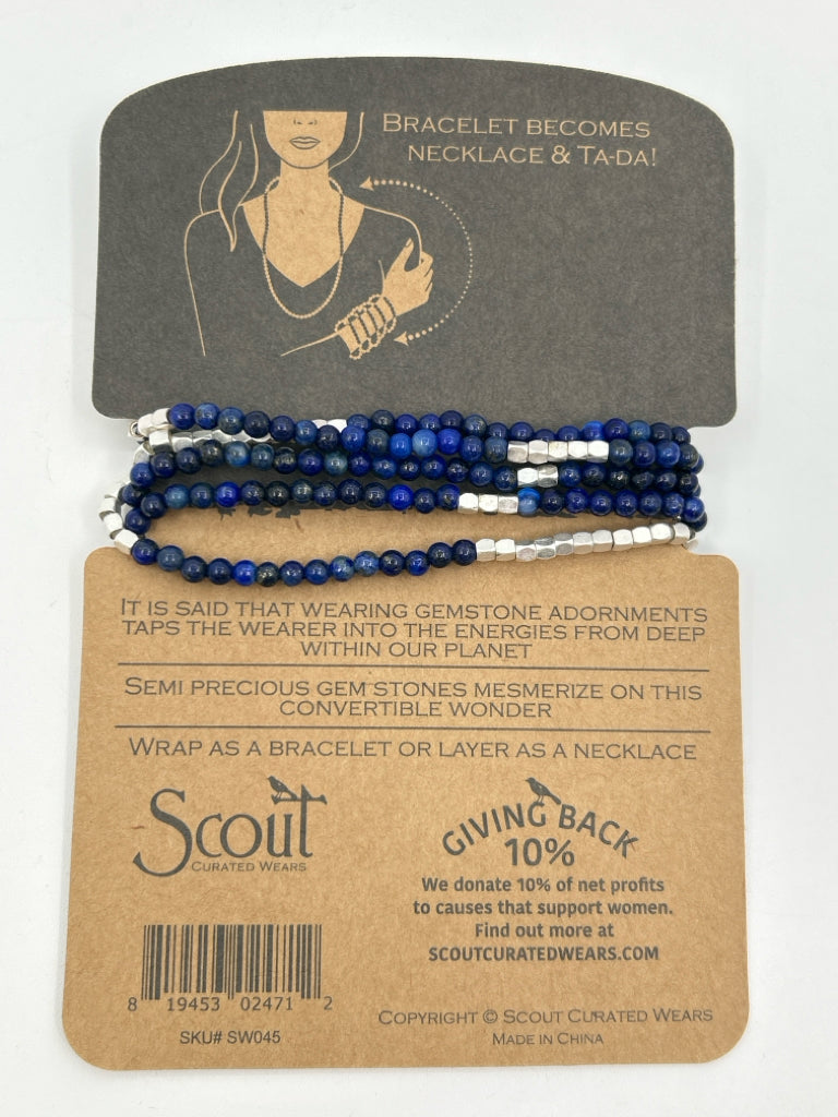 SCOUT CURATED WEARS Women Size One Size Blue Bracelet Necklace