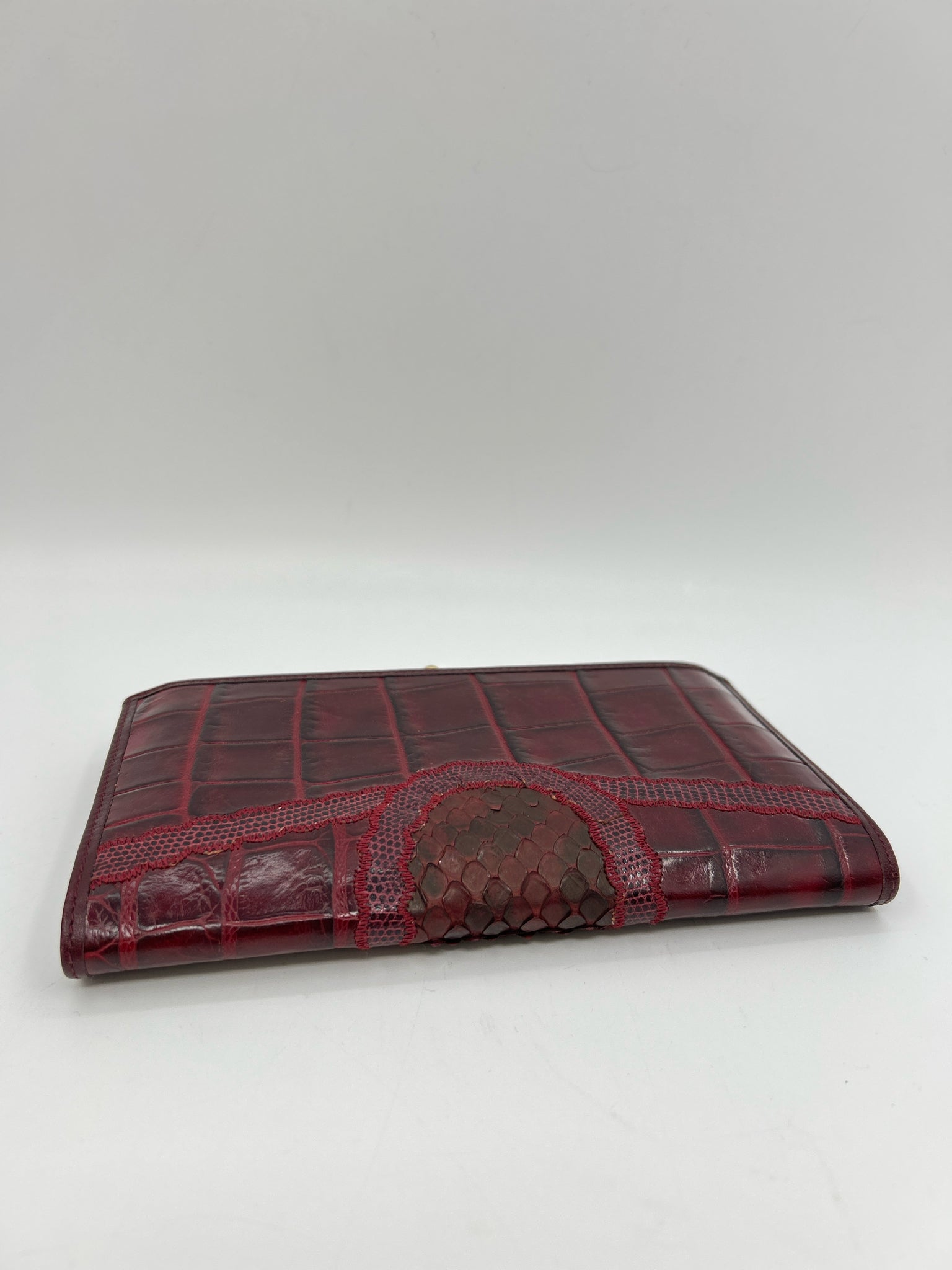 CARLOS FALCHI Burgundy Women Wallet