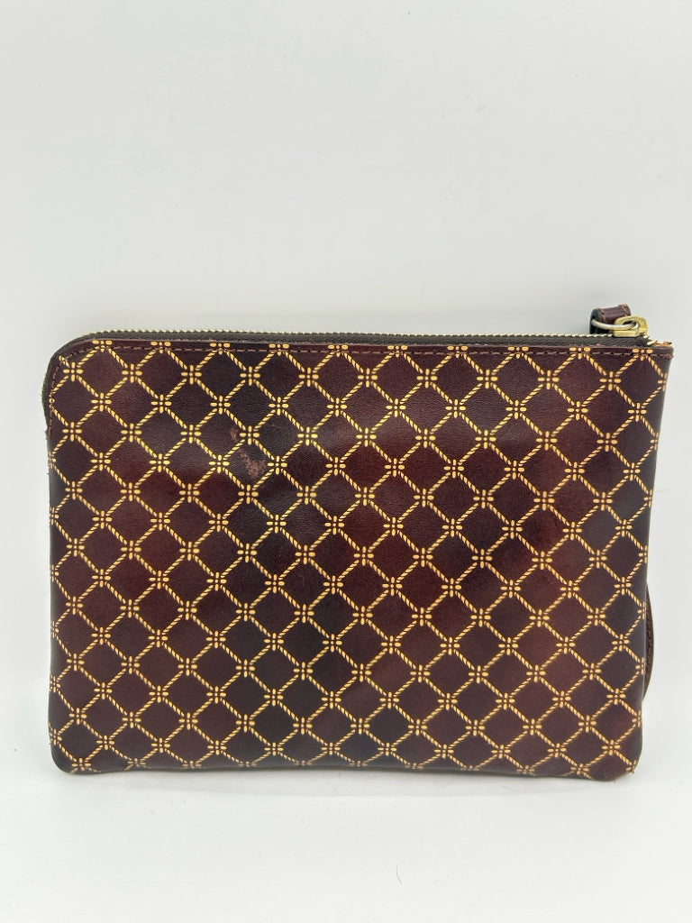 PATRICIA NASH Brown Wristlet