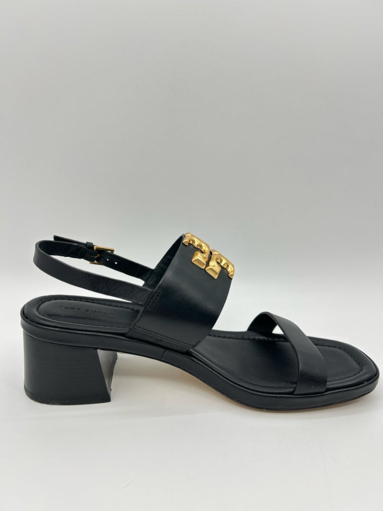 TORY BURCH Size 10M Black Women's Sandal