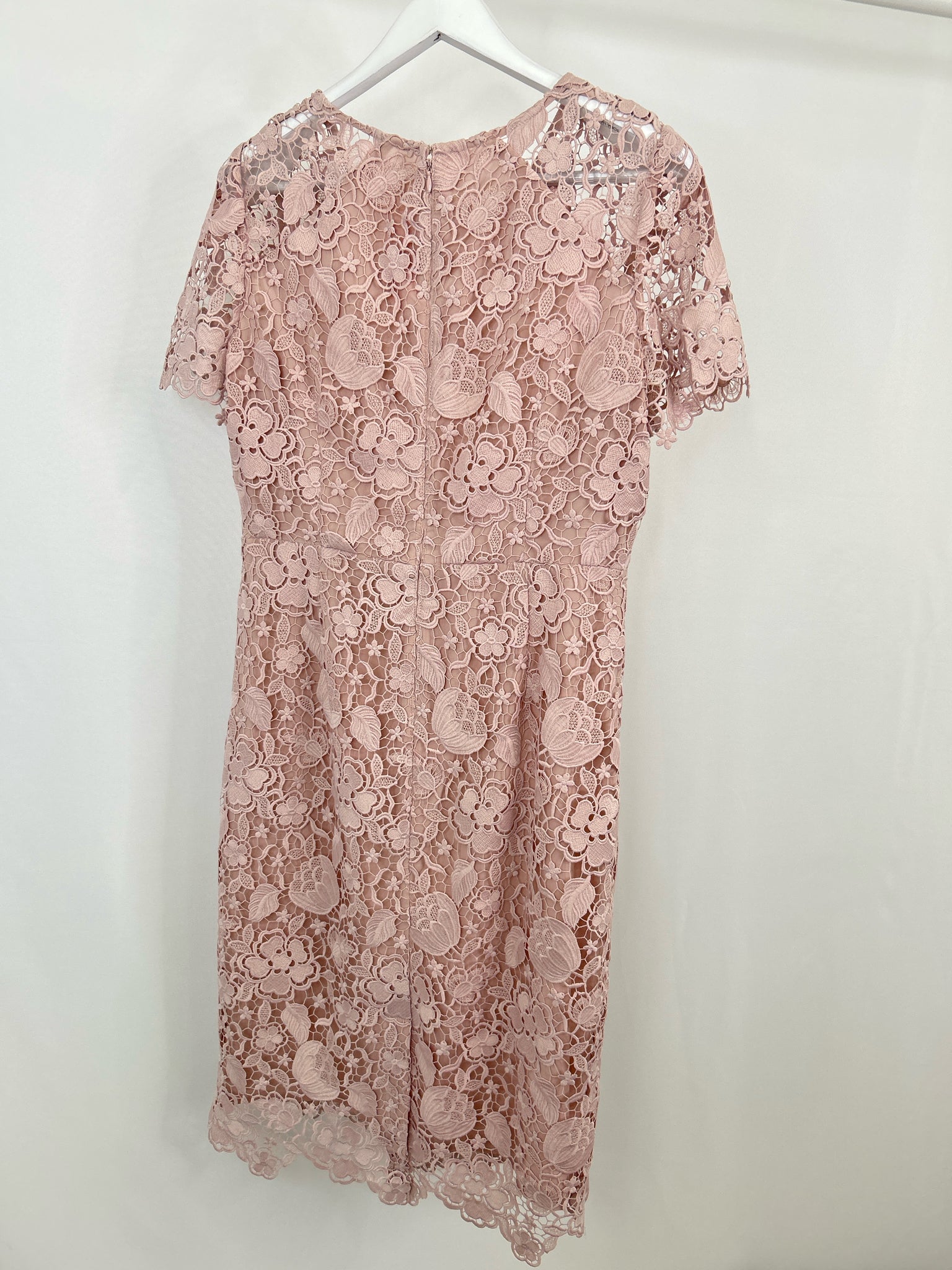 ELIZA J Size 14 Blush Pink Women Dress
