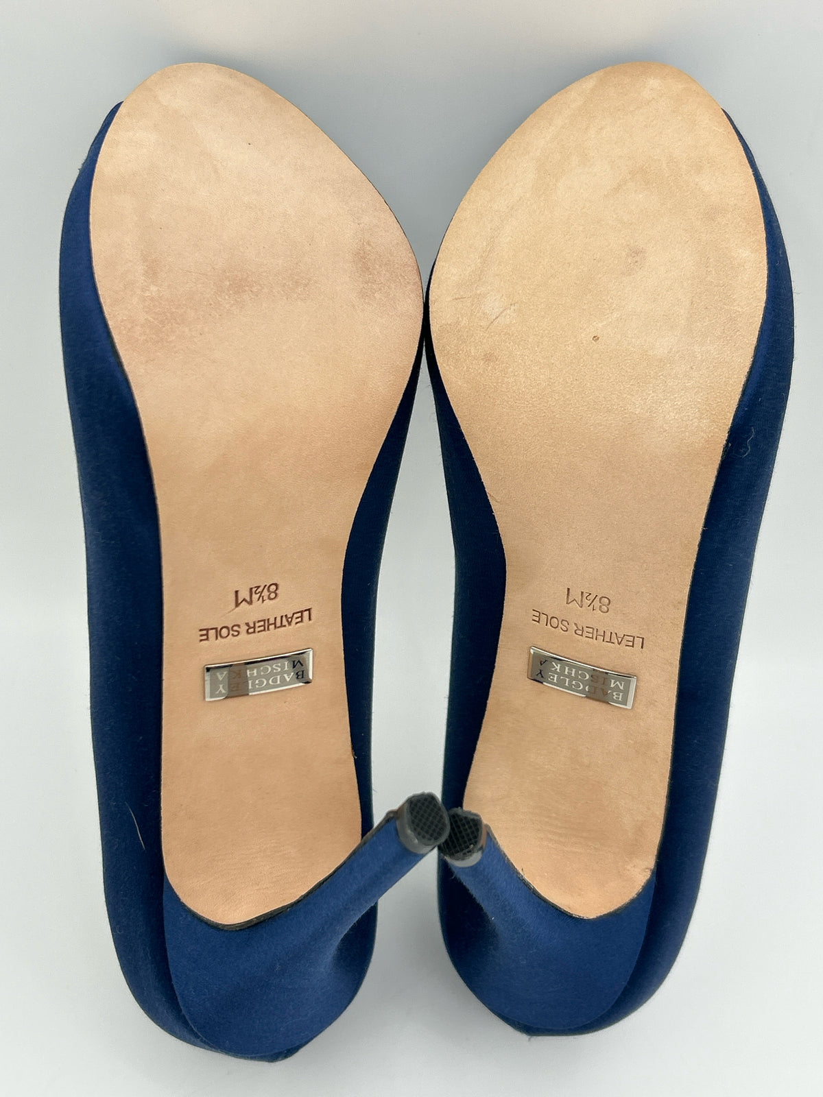 BADGLEY MISCHKA Size 8.5 Blue Women Pumps