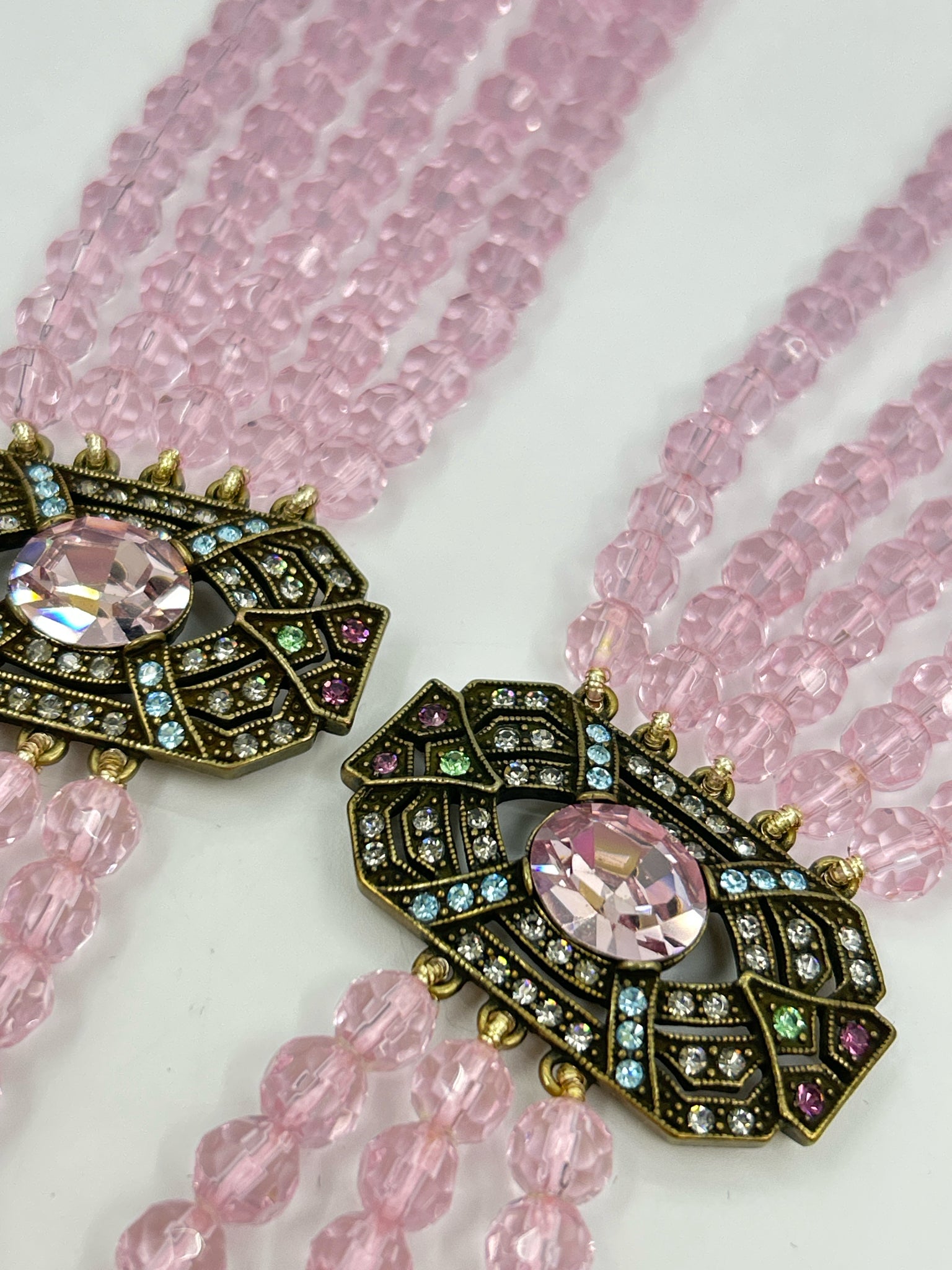 HEIDI DAUS Pink Necklace