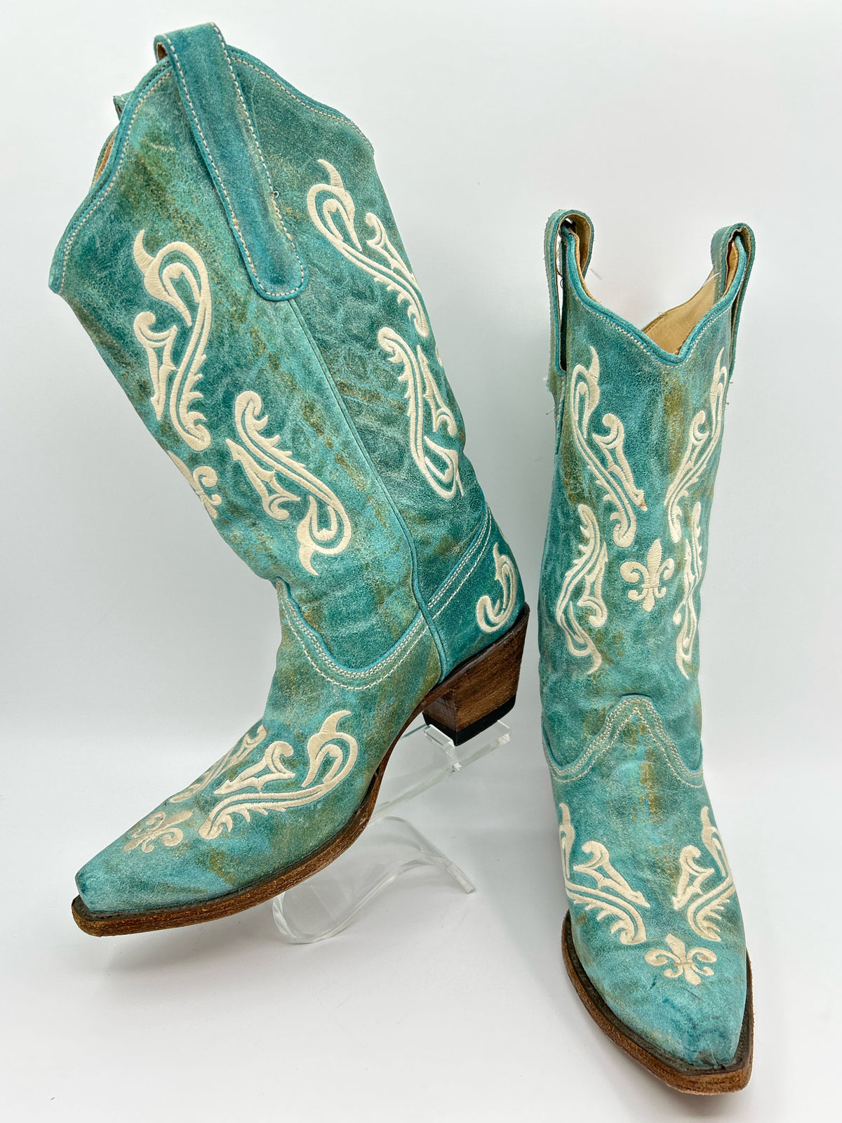 CORRAL Size 9M TURQUOISE Women Boots