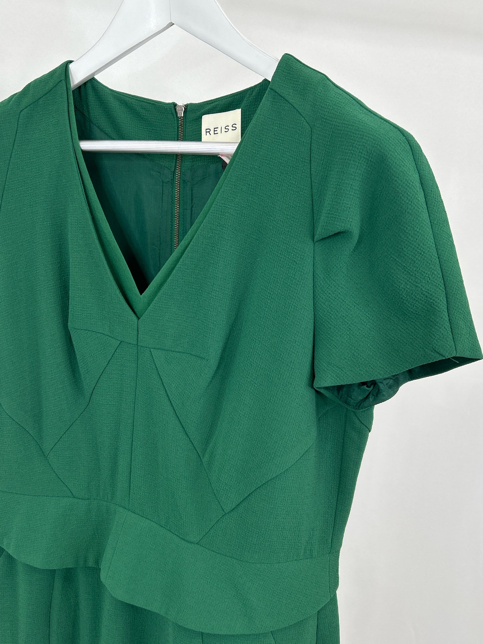 REISS Size 10 Green Women Dress NWT