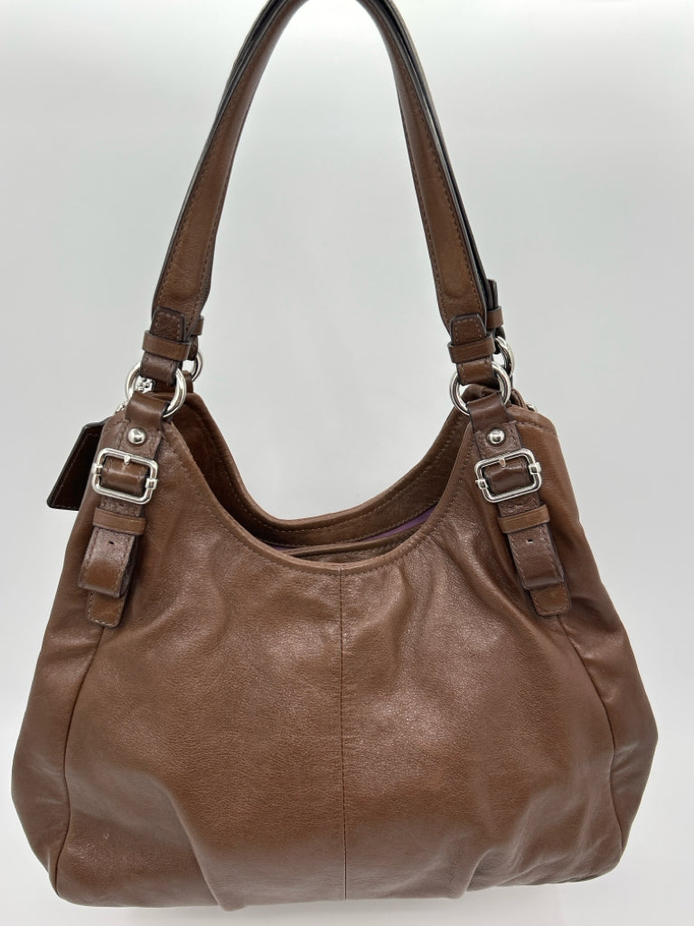 Coach Brown Hobo Purse