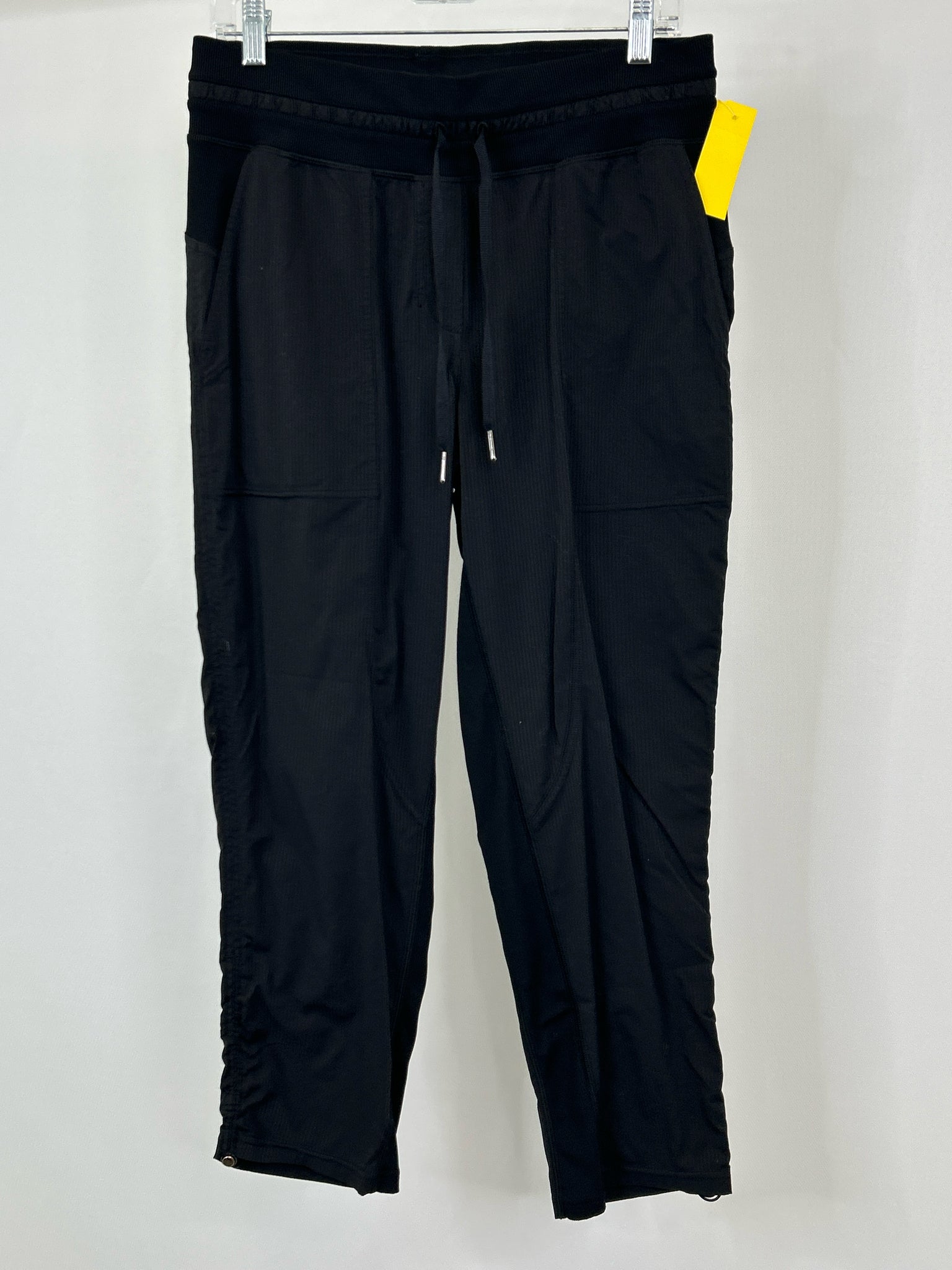 LULULEMON Size 8 Black Women Workout Pants