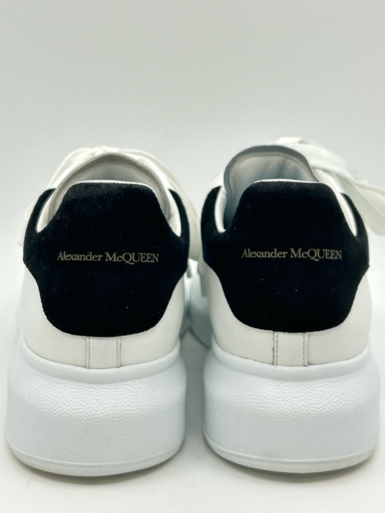 ALEXANDER MCQUEEN Women EU Size 39 White & Black Sneakers