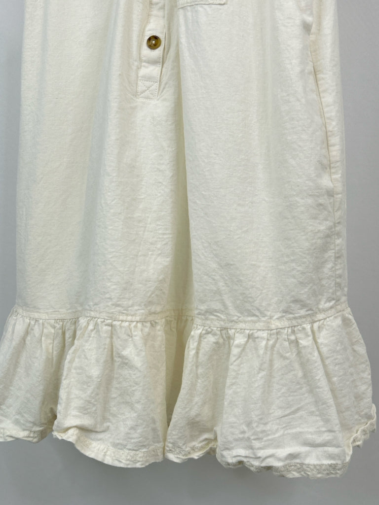 PILCRO Size L Ivory Women's Dress