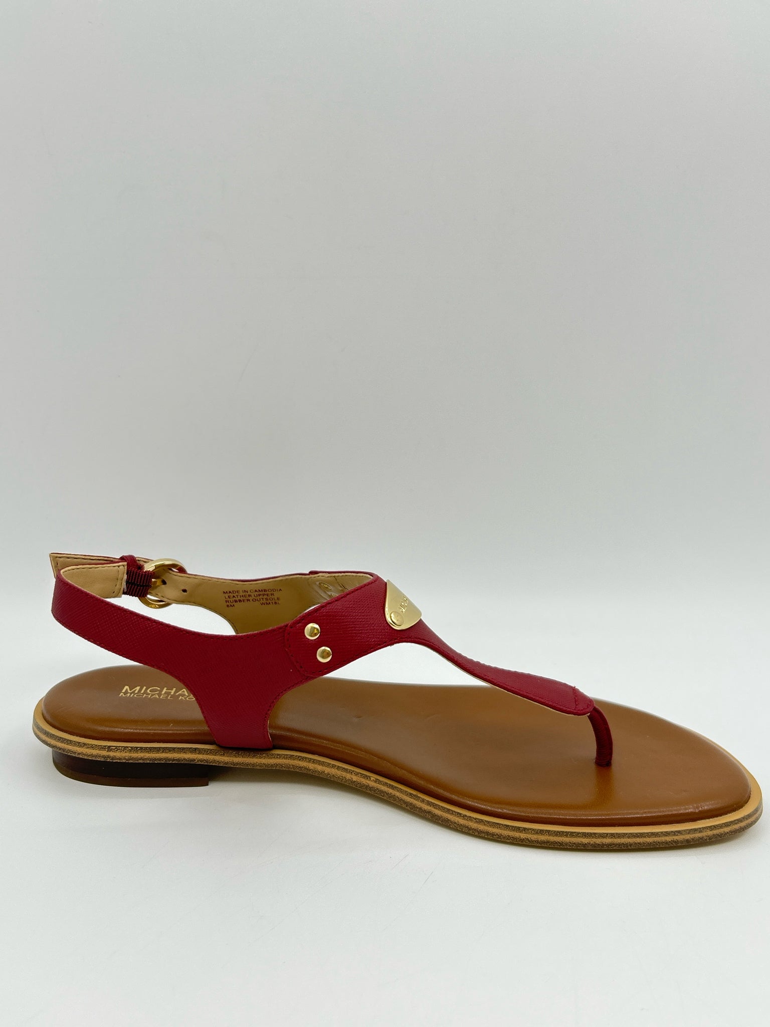 MICHAEL MICHAEL KORS Size 8M Red Women Sandal
