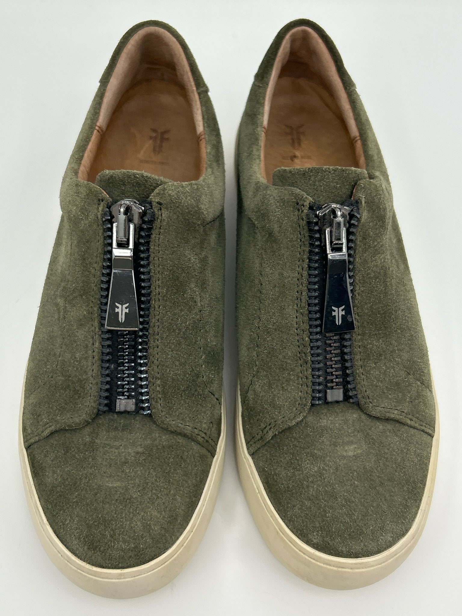 FRYE Size 7.5M OLIVE Women Sneakers