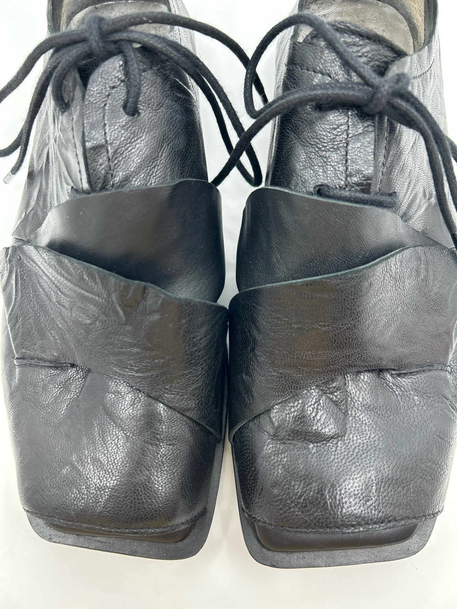 Papucei Size 38 Black Women Flats