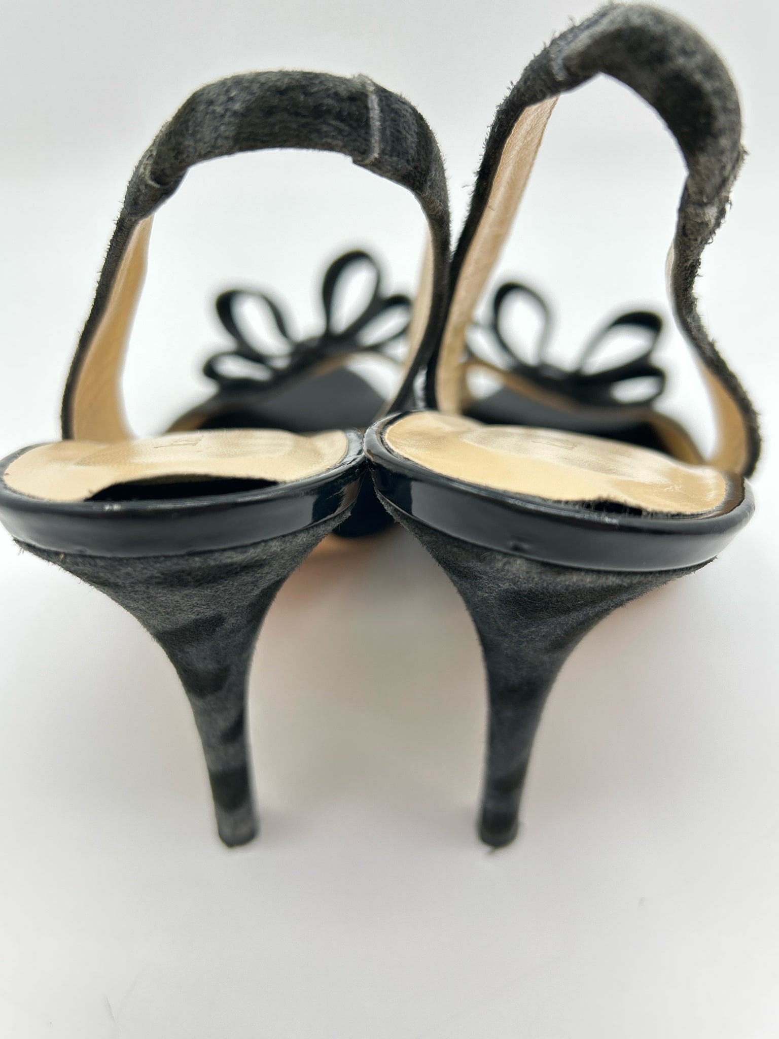 KATE SPADE Size 8.5B Grey & Black Women Sandal