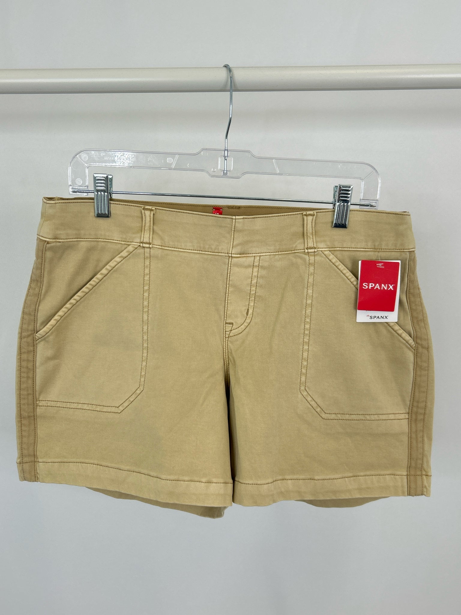 SPANX Size L ALMOND Women Shorts