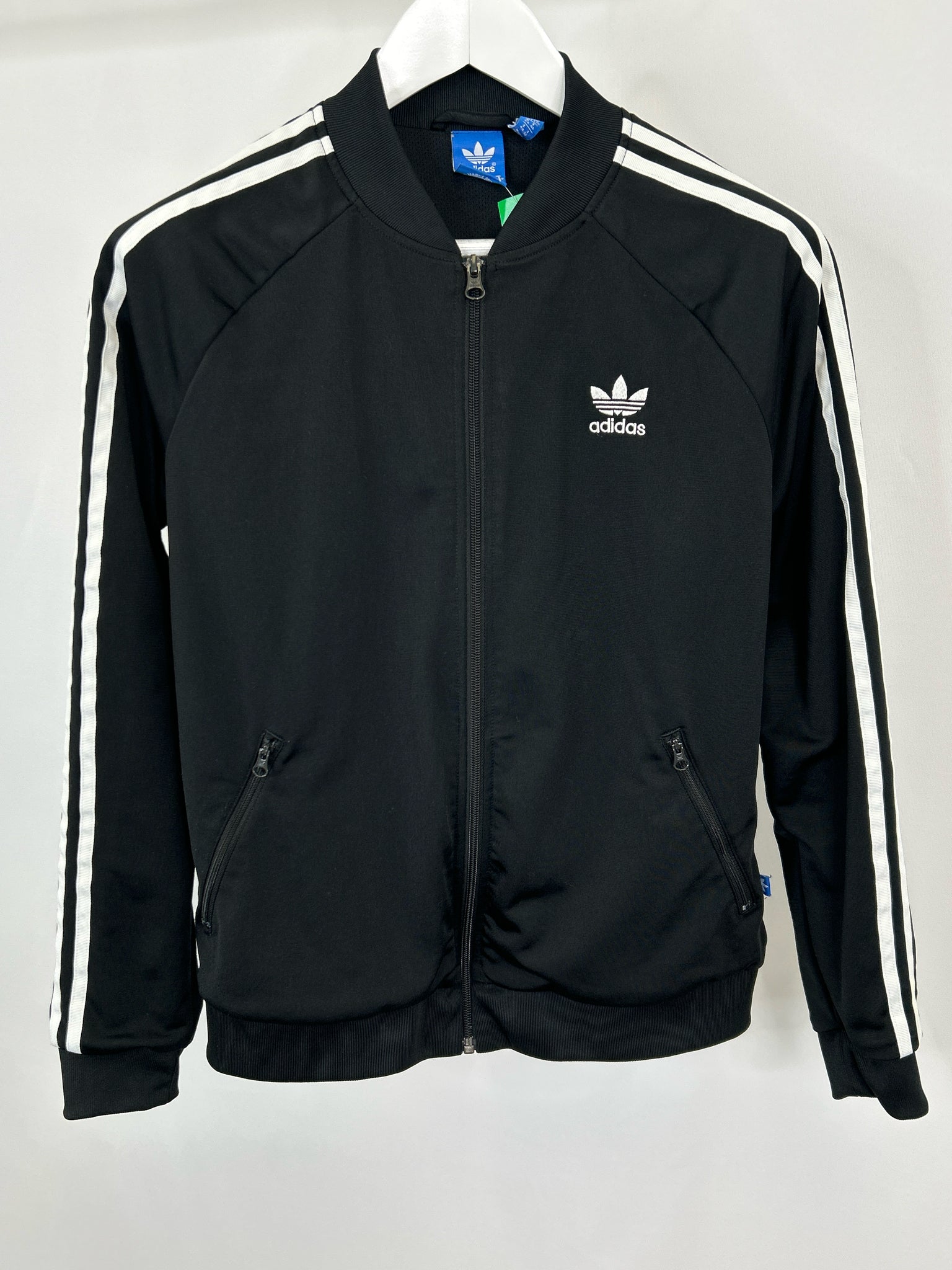 ADIDAS Size L Black Women Jacket