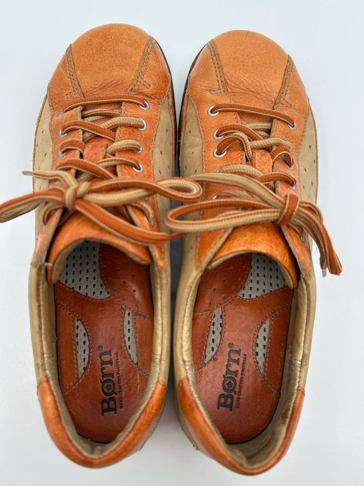 BORN Size 8 Orange Women Sneakers