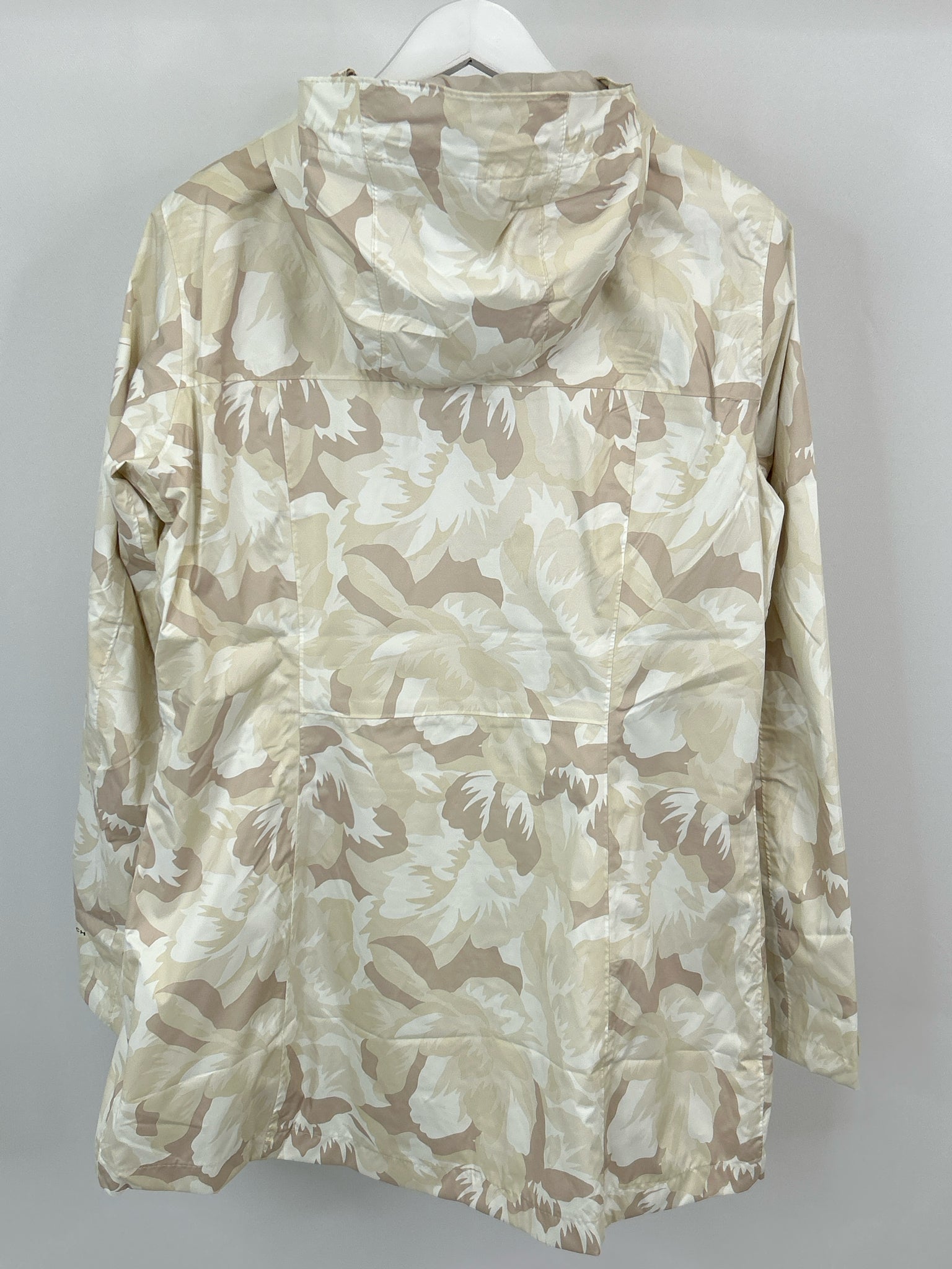 COLUMBIA Size L TAUPE AND CREAM Women Jacket