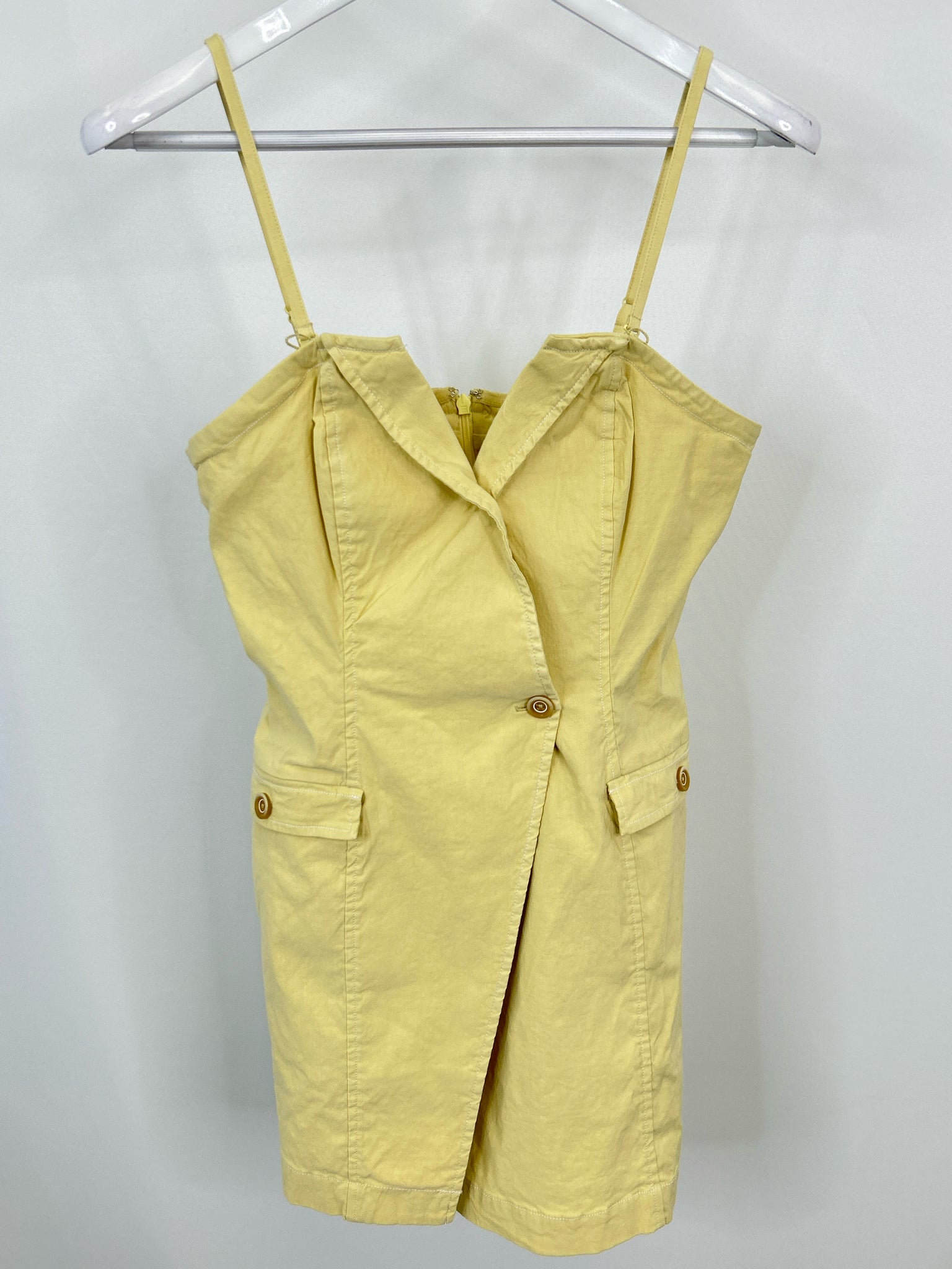 MAEVE Size 4P Pale Yellow Women Dress