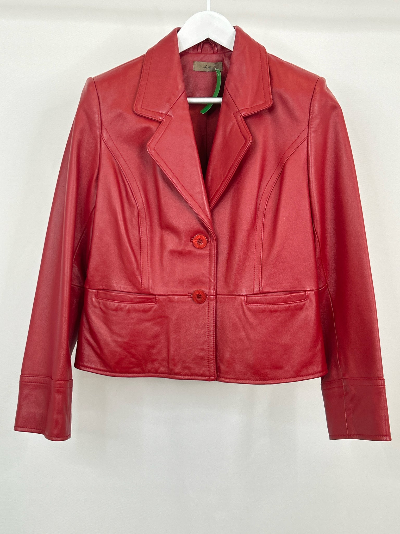 I.E. Size L Red Women Jacket