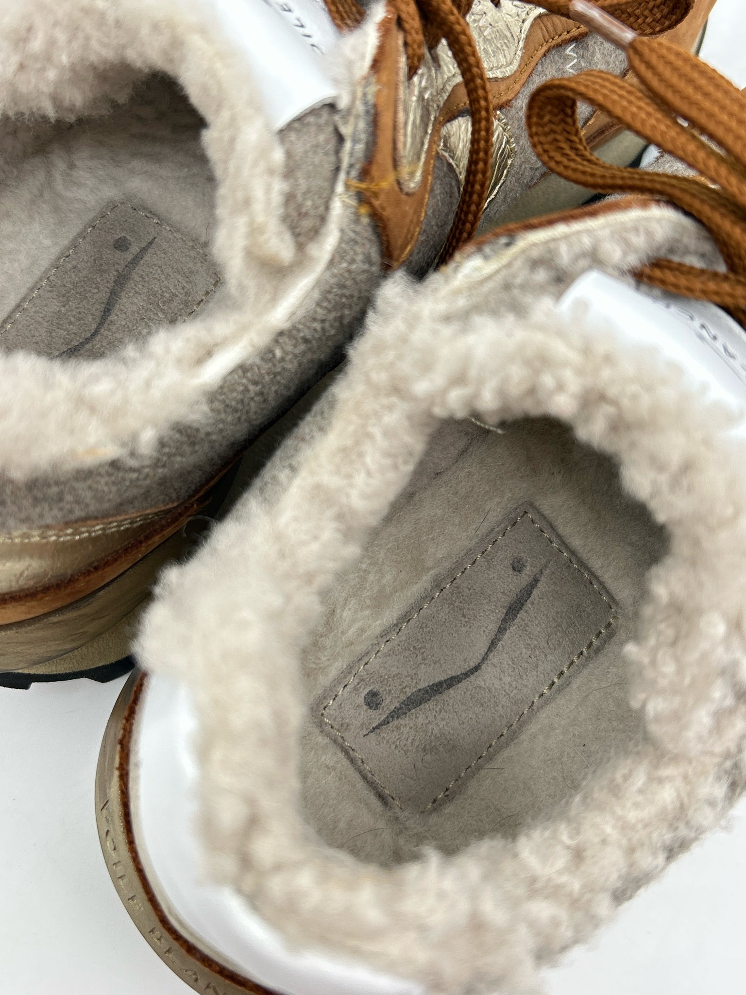 VIOLE BLANCHE Size 39/9 Brown Women Sneakers